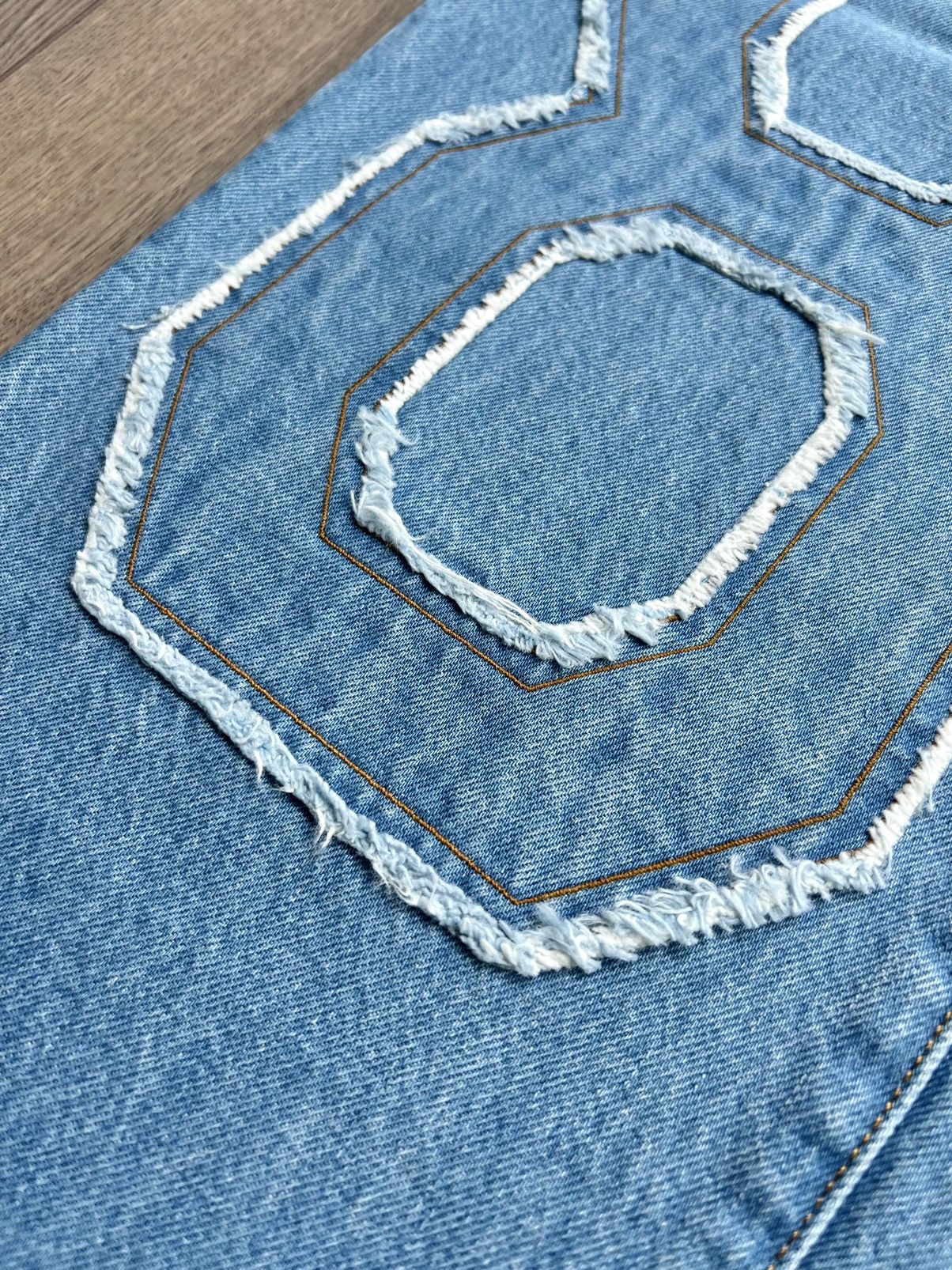 Stussy *UNRELEASED SAMPLE* Stussy 80 Denim Big Ol Jean Size US 32 / EU 48 - 5 Thumbnail