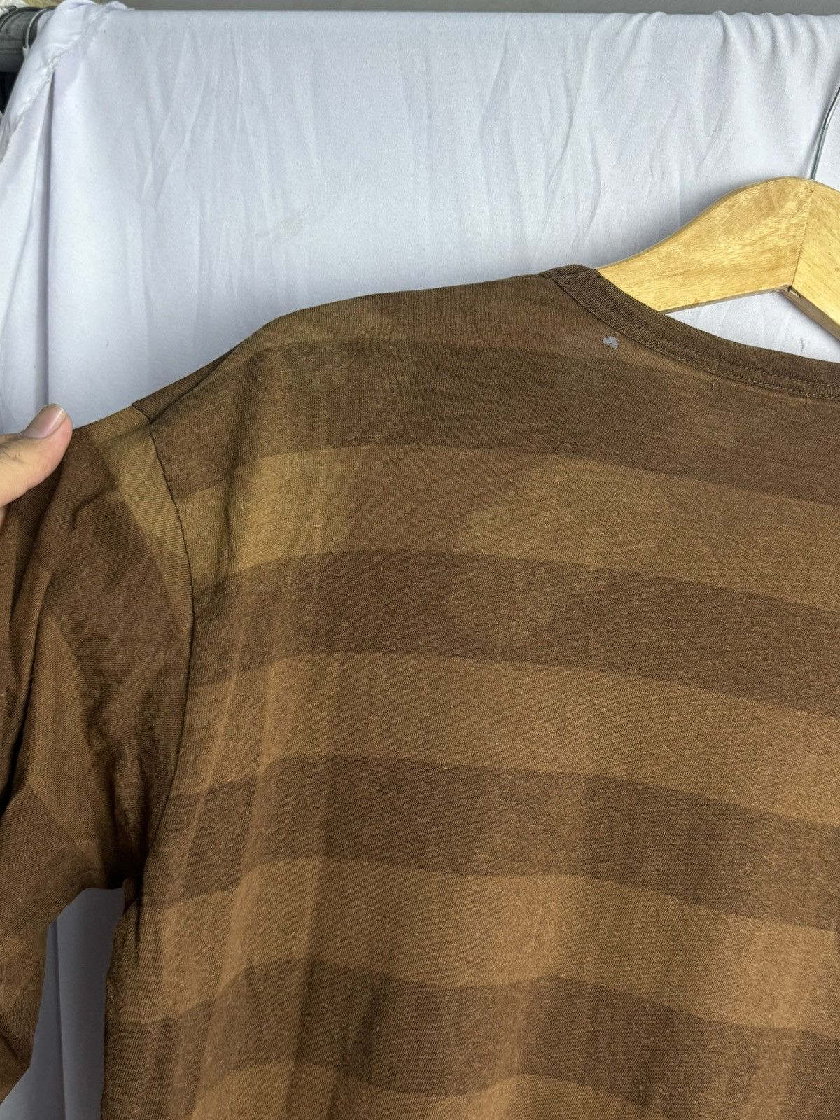 Comme des Garcons Homme Comme Des Garcons Homme Vintage 1996 Long Sleeve Stripe Size US L / EU 52-54 / 3 - 8 Thumbnail