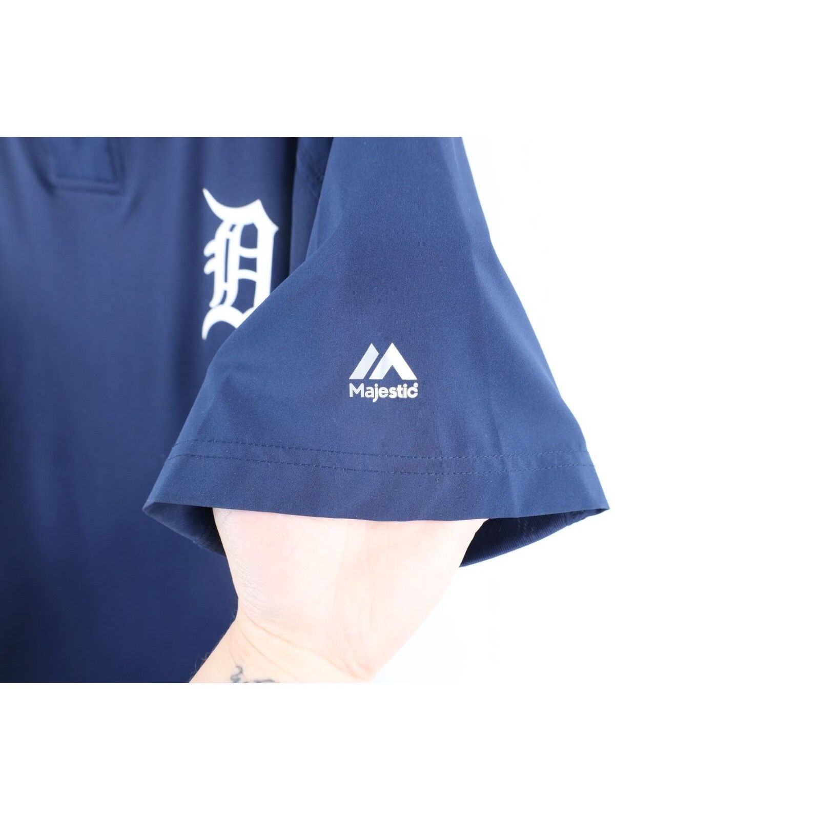 Majestic Majestic Old English D Detroit Tigers Baseball Jacket Size US XL / EU 56 / 4 - 5 Thumbnail