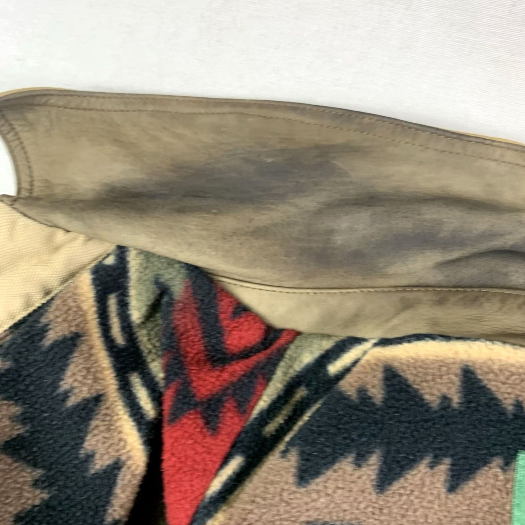 Vintage VINTAGE Cabela's Jacket Mens XL Tall Aztec Lined Fleece Hunting Outdoors Canvas Jacket Size US XL / EU 56 / 4 - 4 Thumbnail