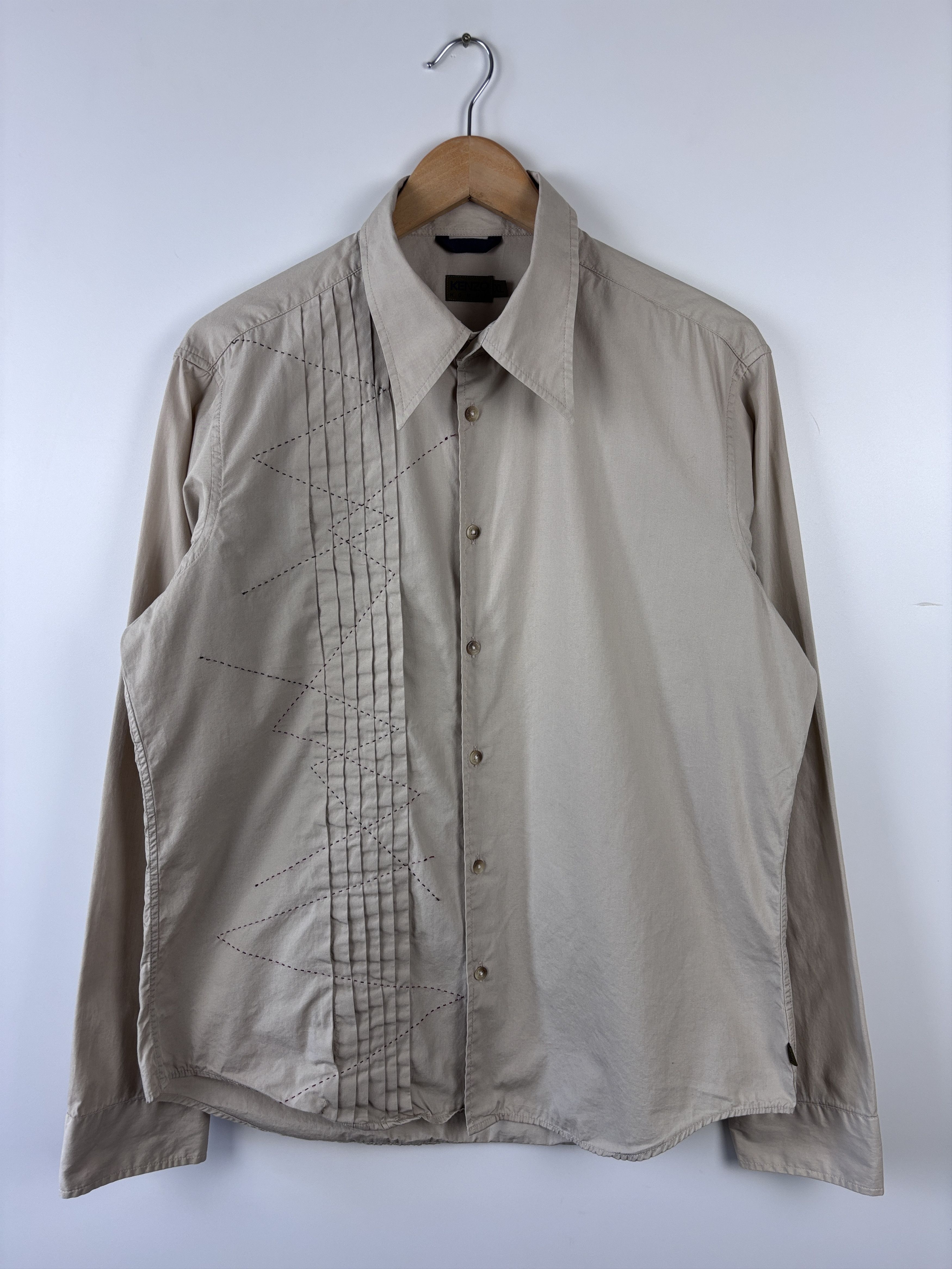 Kenzo × Vintage Vintage Kenzo Homme Button Up Long Sleeve