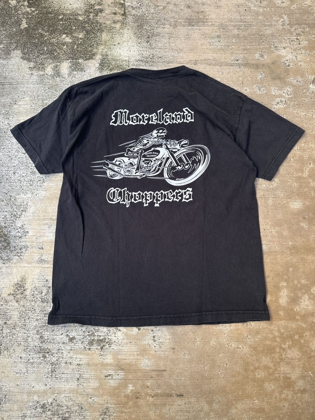 Vintage × West Coast Choppers Y2k 2000s Black West Coast Choppers Style Biker T-Shirt Size US L / EU 52-54 / 3 - 1 Thumbnail