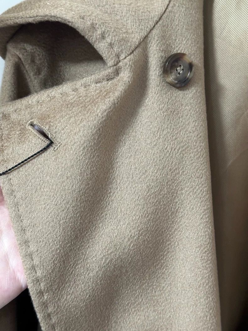 Other Max Mara Weekend wool rippled camel coat Size S / US 4 / IT 40 - 4 Thumbnail