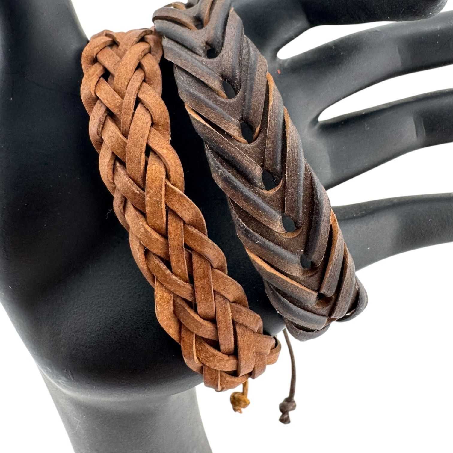 Other Driftwood & Dusk: Handmade Leather Cuffs for Chill Rebels Size ONE SIZE - 1 Thumbnail