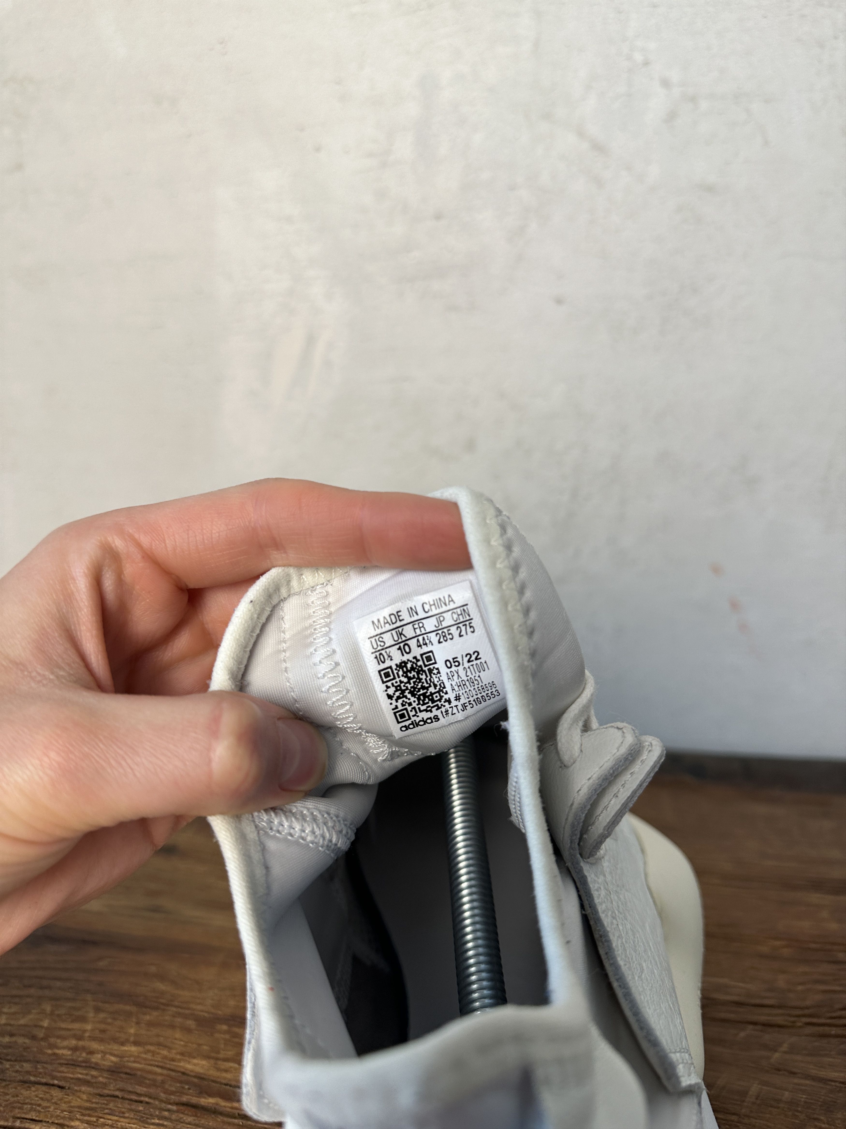 Adidas Y-3 Kaiwa Leather White Size US 10.5 / EU 43-44 - 11 Thumbnail