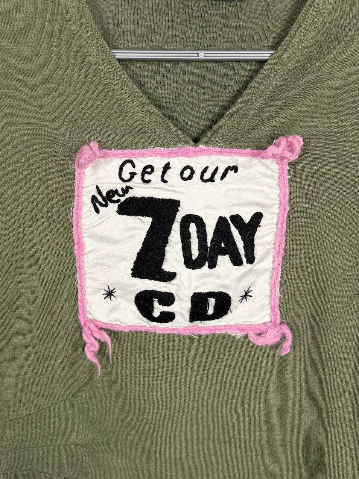 Andy Warhol Andy Warhol Get our New 7 DAY CD Long Sleeve Y2K Top S-M Size S / US 4 / IT 40 - 6 Thumbnail