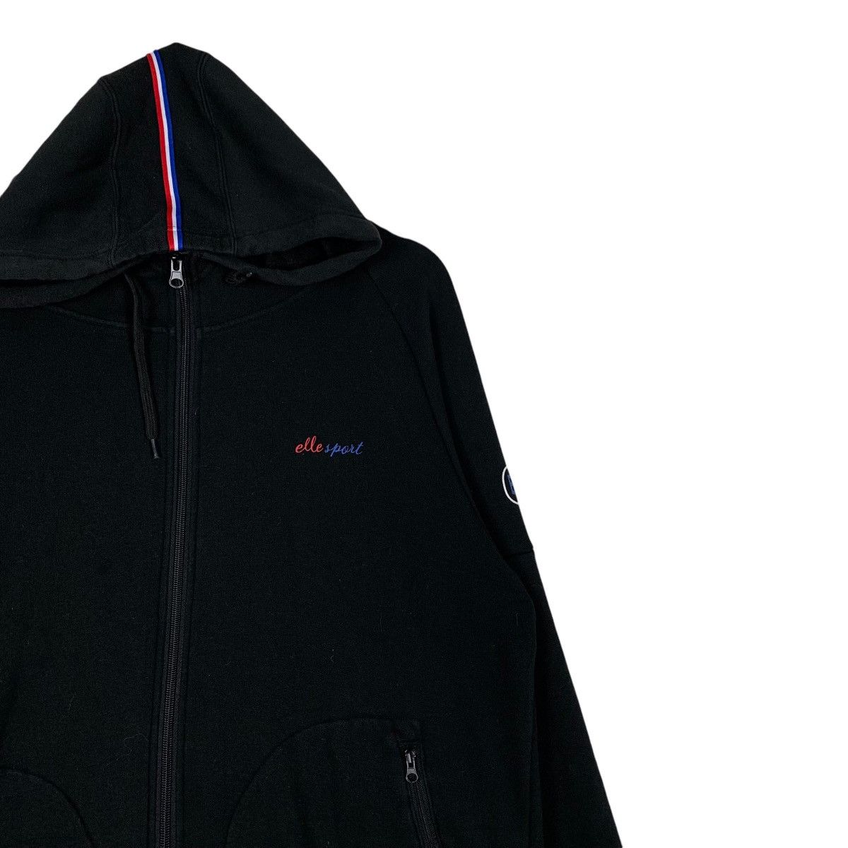 Japanese Brand ELLE SPORT Zipper Hoodies Sweatshirt #1294-C58 Size L / US 10 / IT 46 - 5 Thumbnail