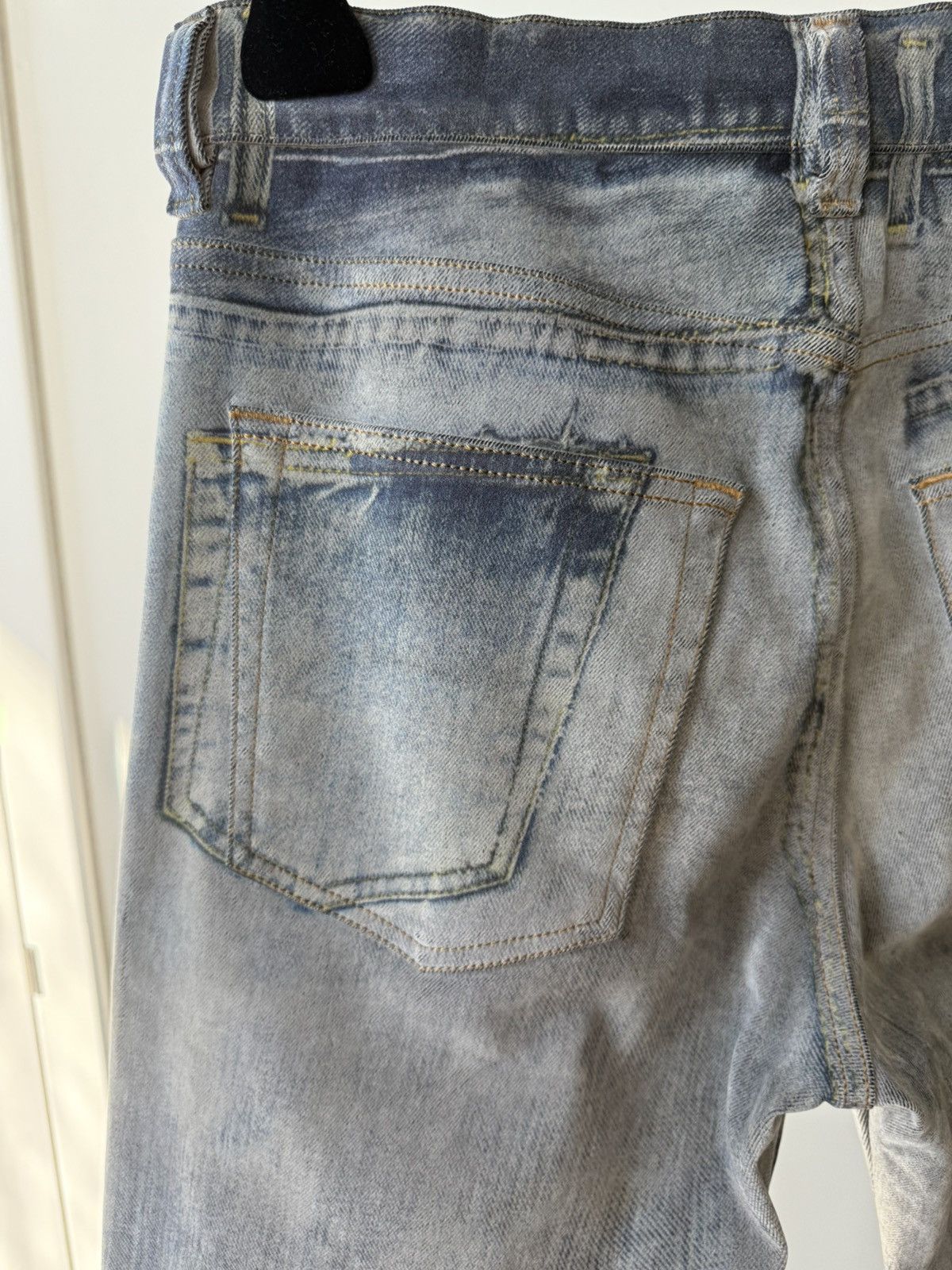 Diesel Diesel by Glen Martens 2010 L trompe l'oeil Jeans Size US 29 - 5 Thumbnail