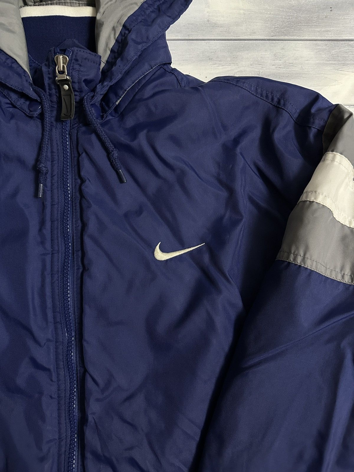 Nike Rare Vintage Jacket Nike 90’s Big Logo Swoosh Size US M / EU 48-50 / 2 - 4 Thumbnail