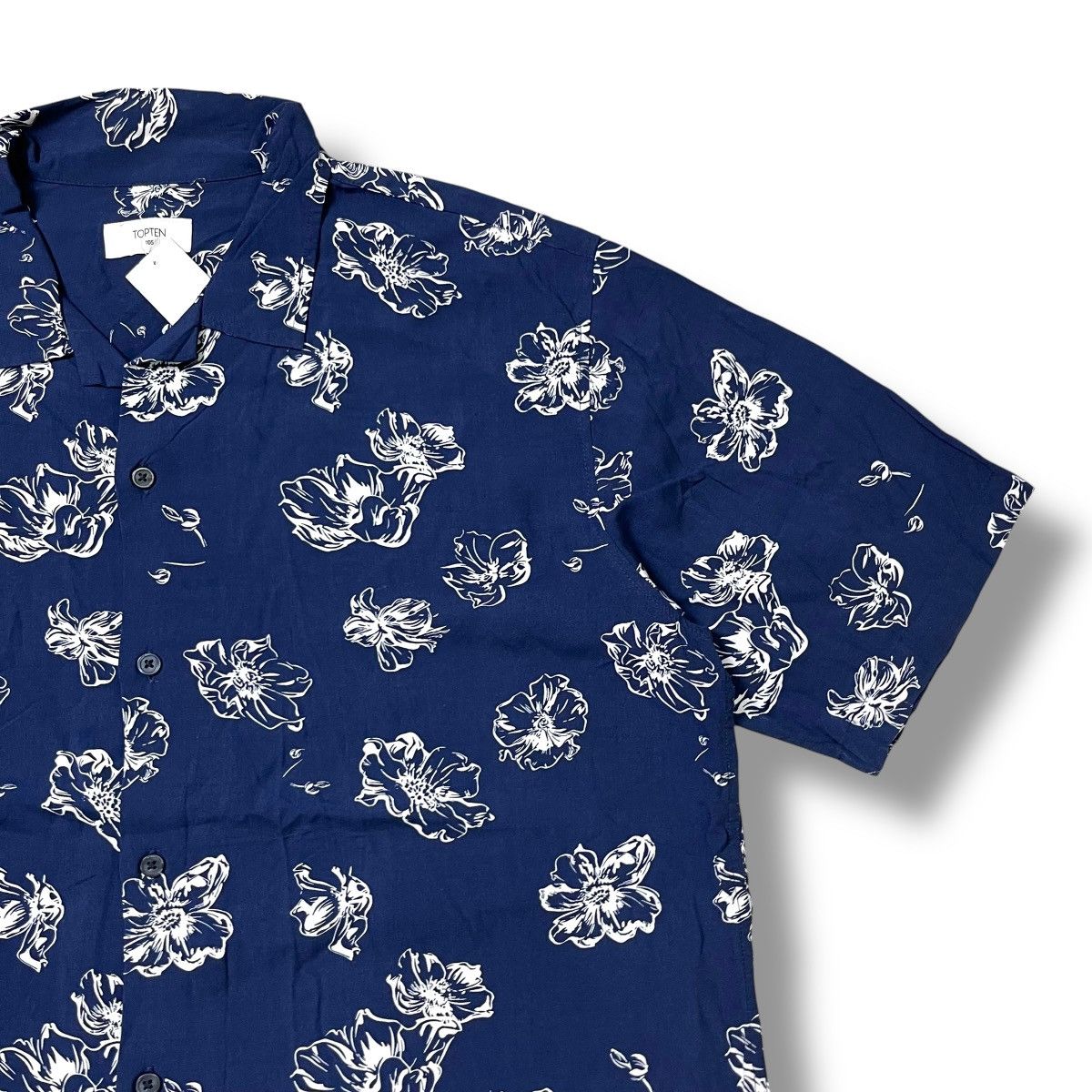 Other Topten open collar shirt flower pattern Size US L / EU 52-54 / 3 - 5 Thumbnail