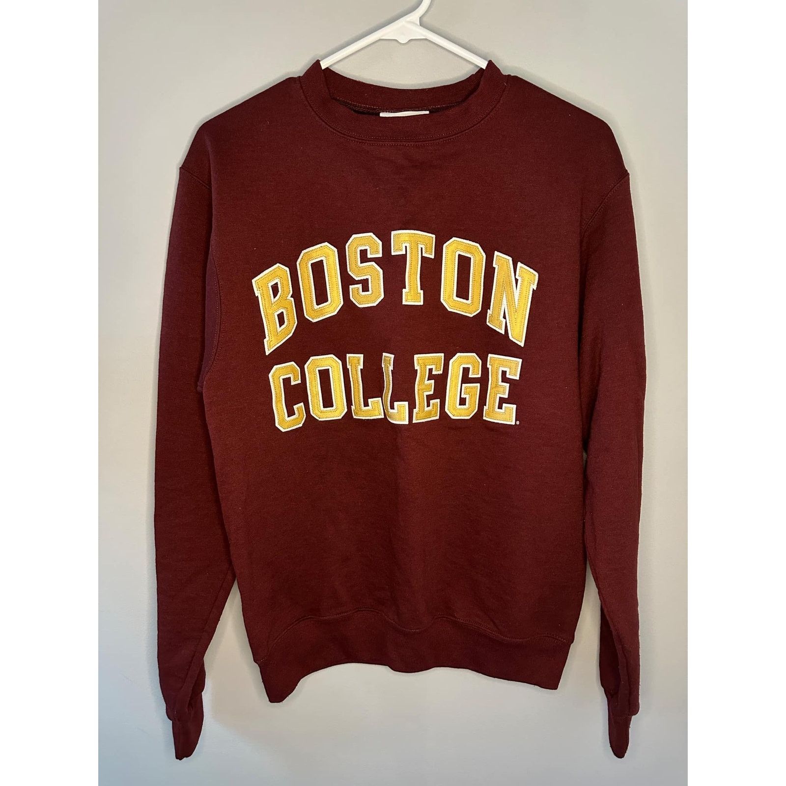 Champion Champion Athletic Wear Boston College Sweatshirt Maroon S Size S / US 4 / IT 40 - 1 Thumbnail