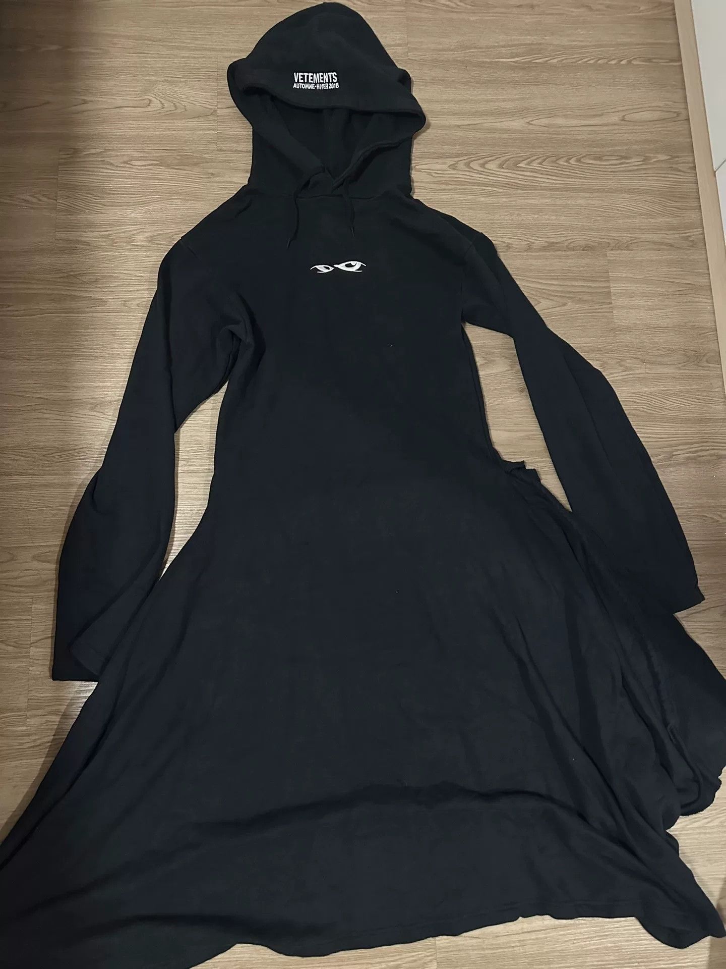 Vetements Vetements Hoodie Dress with Hood Size S / US 4 / IT 40 - 1 Thumbnail
