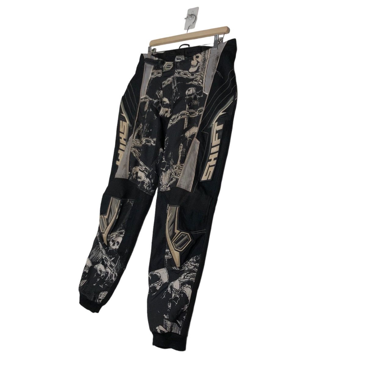 Japanese Brand 🔥Rare Black Shift Racing Motor Cross Pants Over Print Size US 36 / EU 52 - 2 Thumbnail
