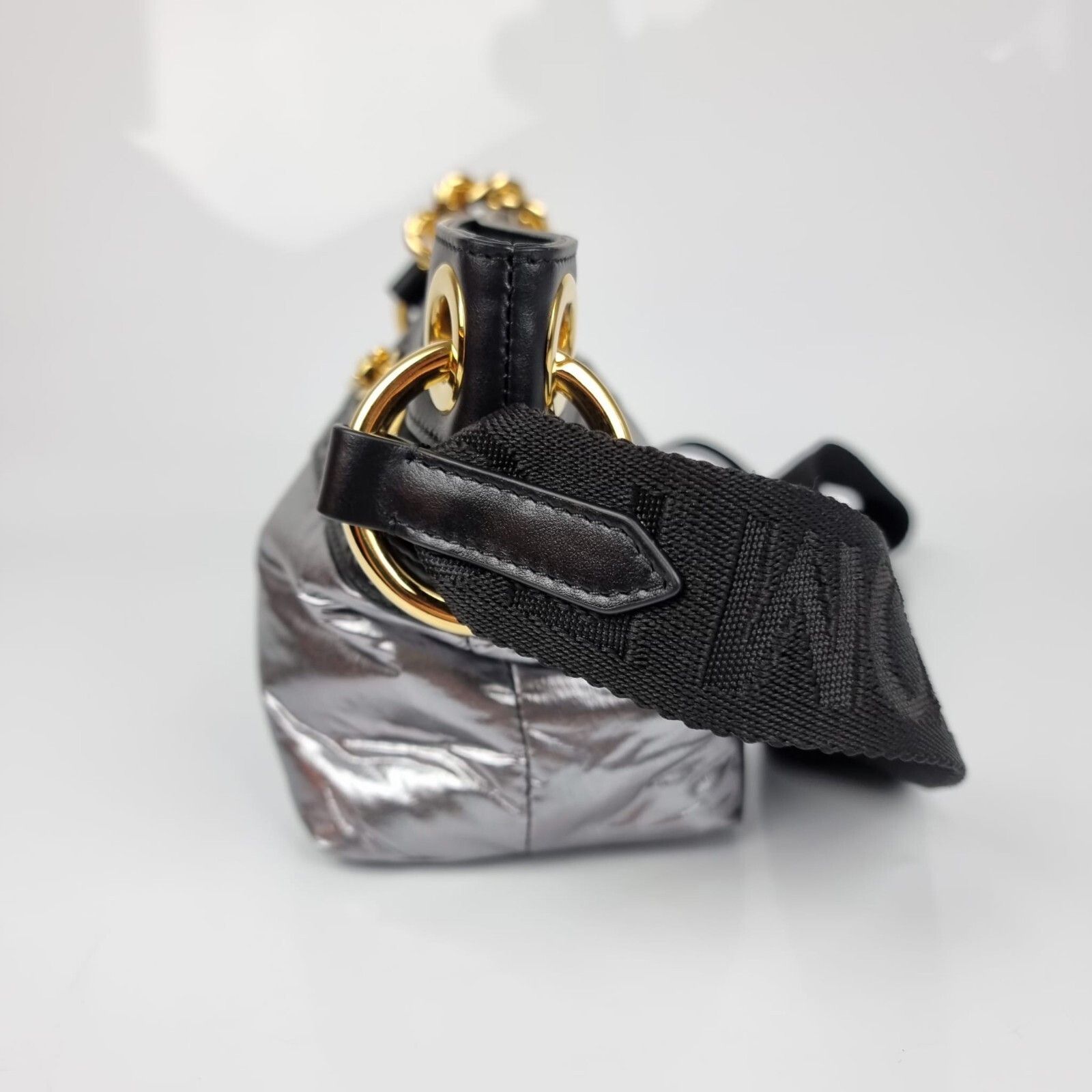 Tom Ford TOM FORD Black/Silver Shoulder Bag New Size ONE SIZE - 4 Thumbnail
