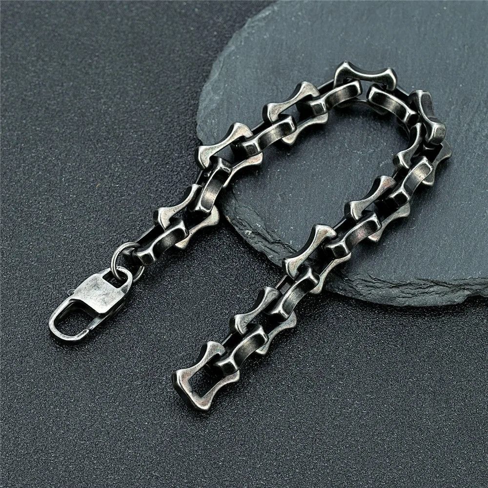 Other Keel Chain Link Bracelet Stainless Steel Punk Gift For Him Size ONE SIZE - 1 Thumbnail