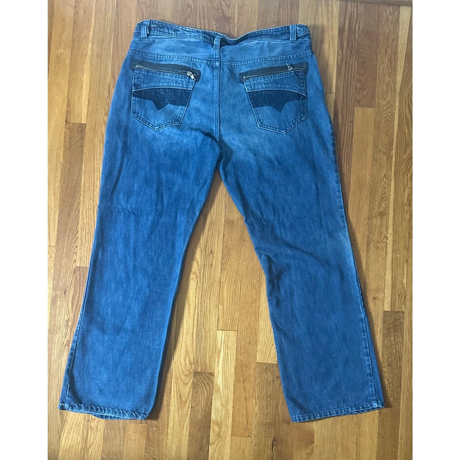 Diesel × Vintage Men DIESEL SLAMMER 71 Slim STRAIGHT Zipper Denim Jeans 38x32 Size US 38 / EU 54 - 2 Thumbnail
