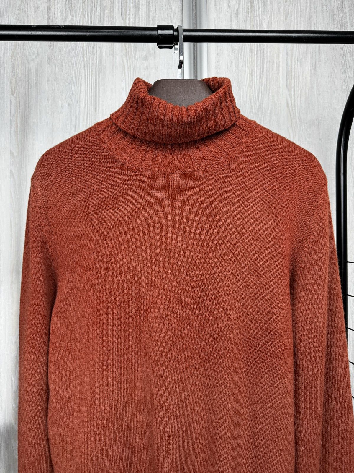 Doppiaa Doppiaa AAMINTORE Brick Tangerine WOOL TURTLENECK sweater Size US M / EU 48-50 / 2 - 3 Thumbnail
