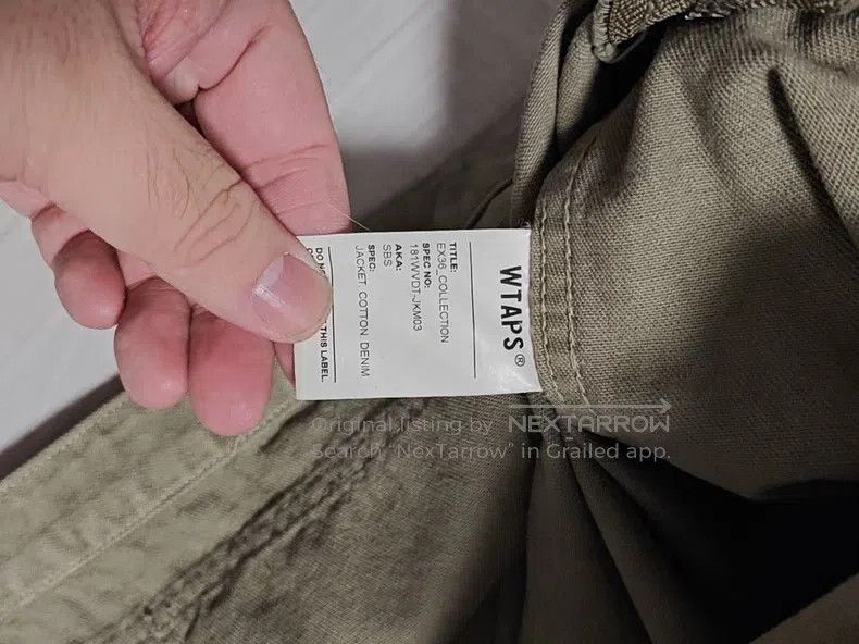 Wtaps Wtaps Military Green Windbreaker Size US L / EU 52-54 / 3 - 4 Thumbnail