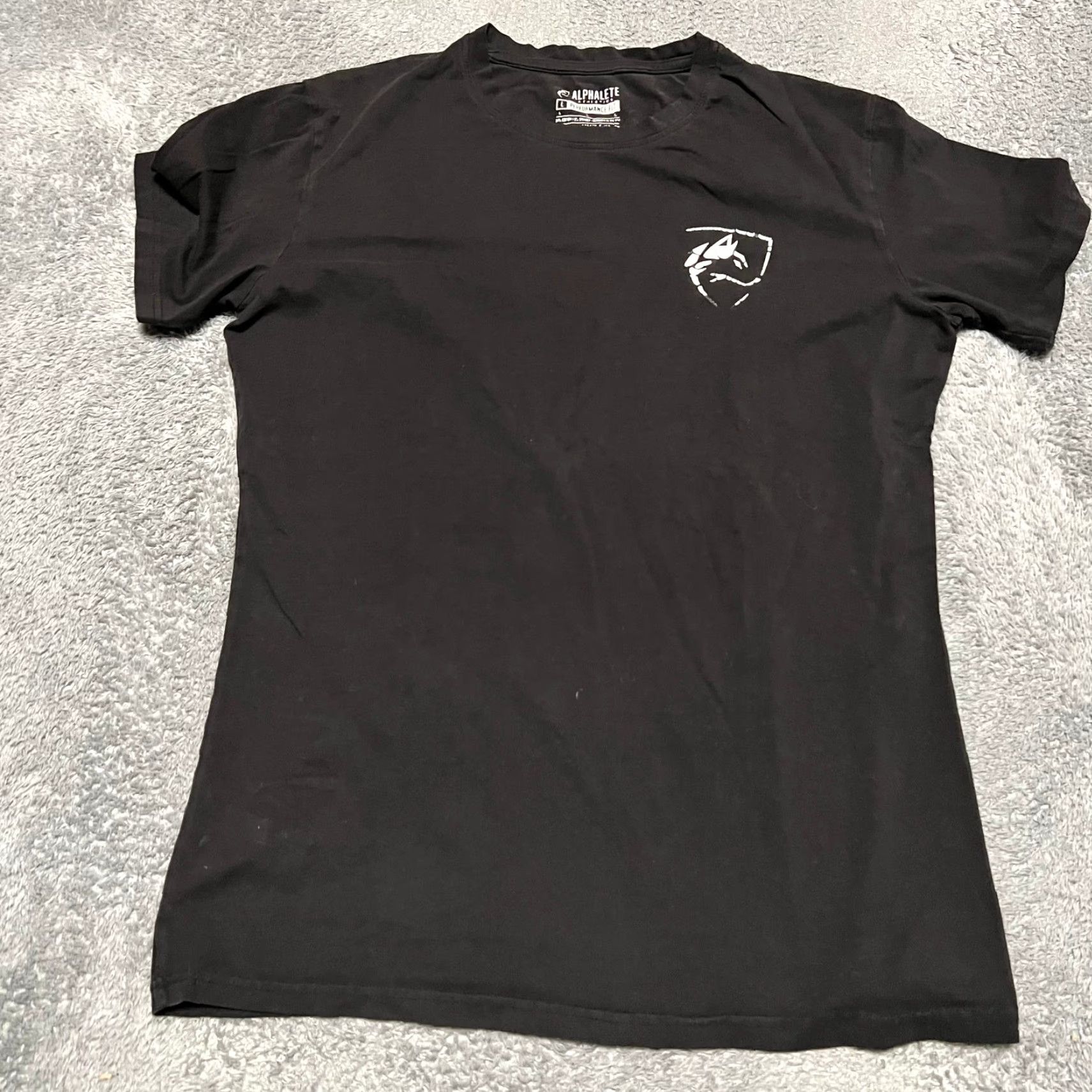 Vintage Alphalete Shirt Mens Large Performance Black Proud But Never Satisfied L Mens Size US L / EU 52-54 / 3 - 3 Thumbnail