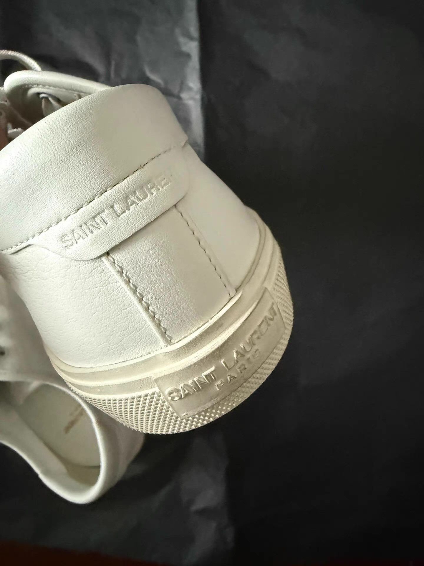 Saint Laurent Paris Saint Laurent Men's Genuine Leather Ｑ23 Size US 7 / EU 40 - 5 Thumbnail