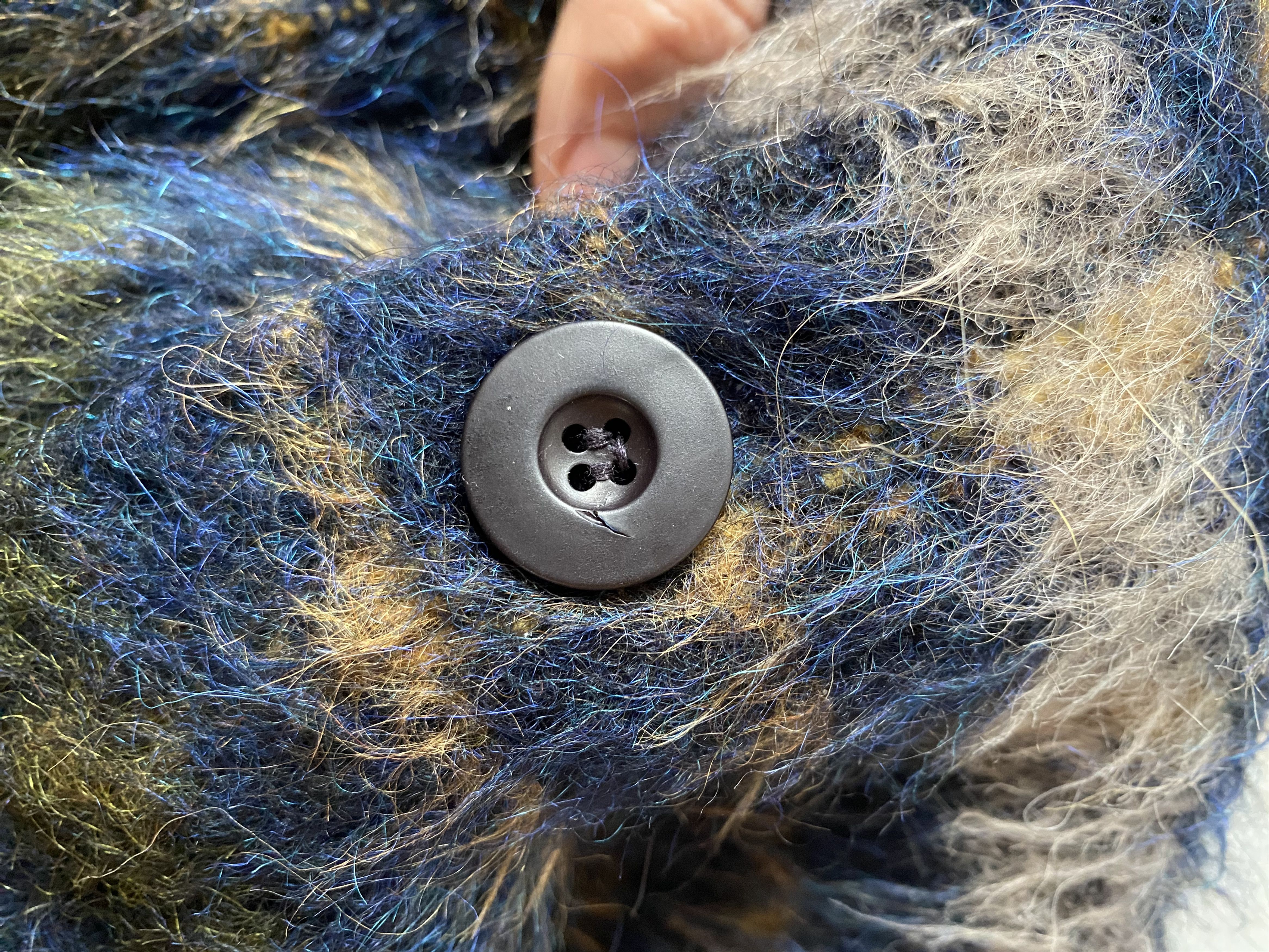 Our Legacy Our Legacy Mohair Check Cardigan Size US M / EU 48-50 / 2 - 8 Thumbnail