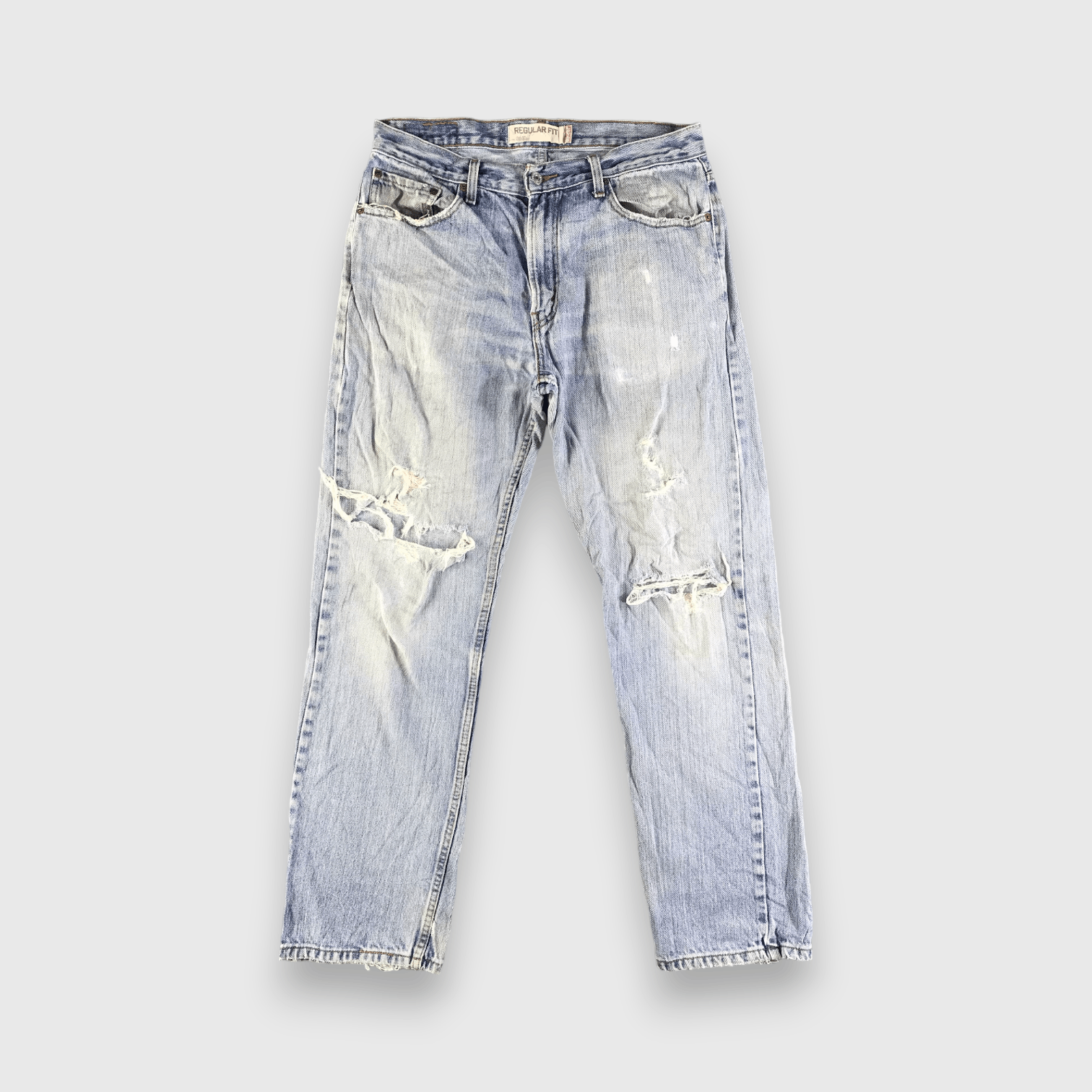 Levi's Vintage Light Wash Levis 505 Jeans-J3200 Size US 34 / EU 50 - 1 Thumbnail