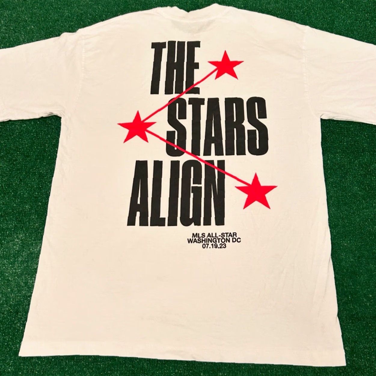 Vintage SOMEWHERE MLS All Star Washington DC 2023 Logo Shirt Mens M White Soccer Stars Align Logo Shirt M Mens Size US M / EU 48-50 / 2 - 2 Thumbnail