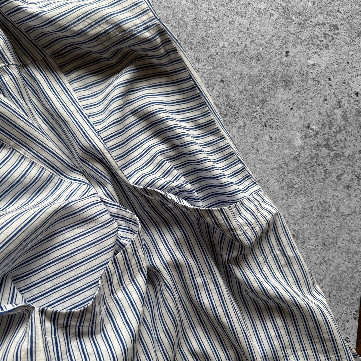 Mads Norgaard Mads Norgaard Womens Striped Sleeveless V-Neck Dress Size L / US 10 / IT 46 - 5 Thumbnail