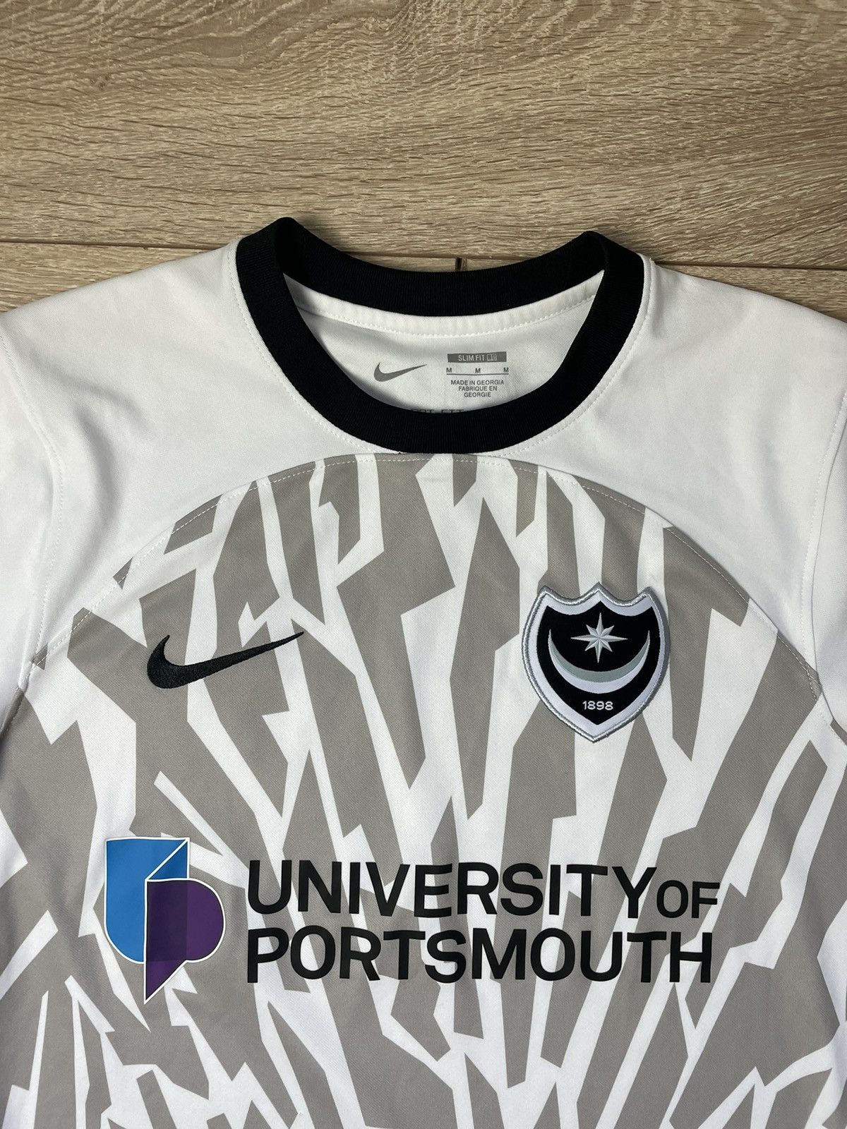 Nike Nike Portsmouth FC Away Football Shirt 2023 2024 Mens M Size US M / EU 48-50 / 2 - 2 Thumbnail