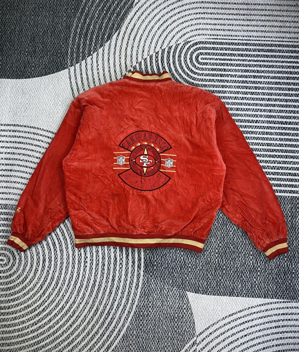 Vintage Camfri NFL San Francisco 49ers League Bomber Jacket