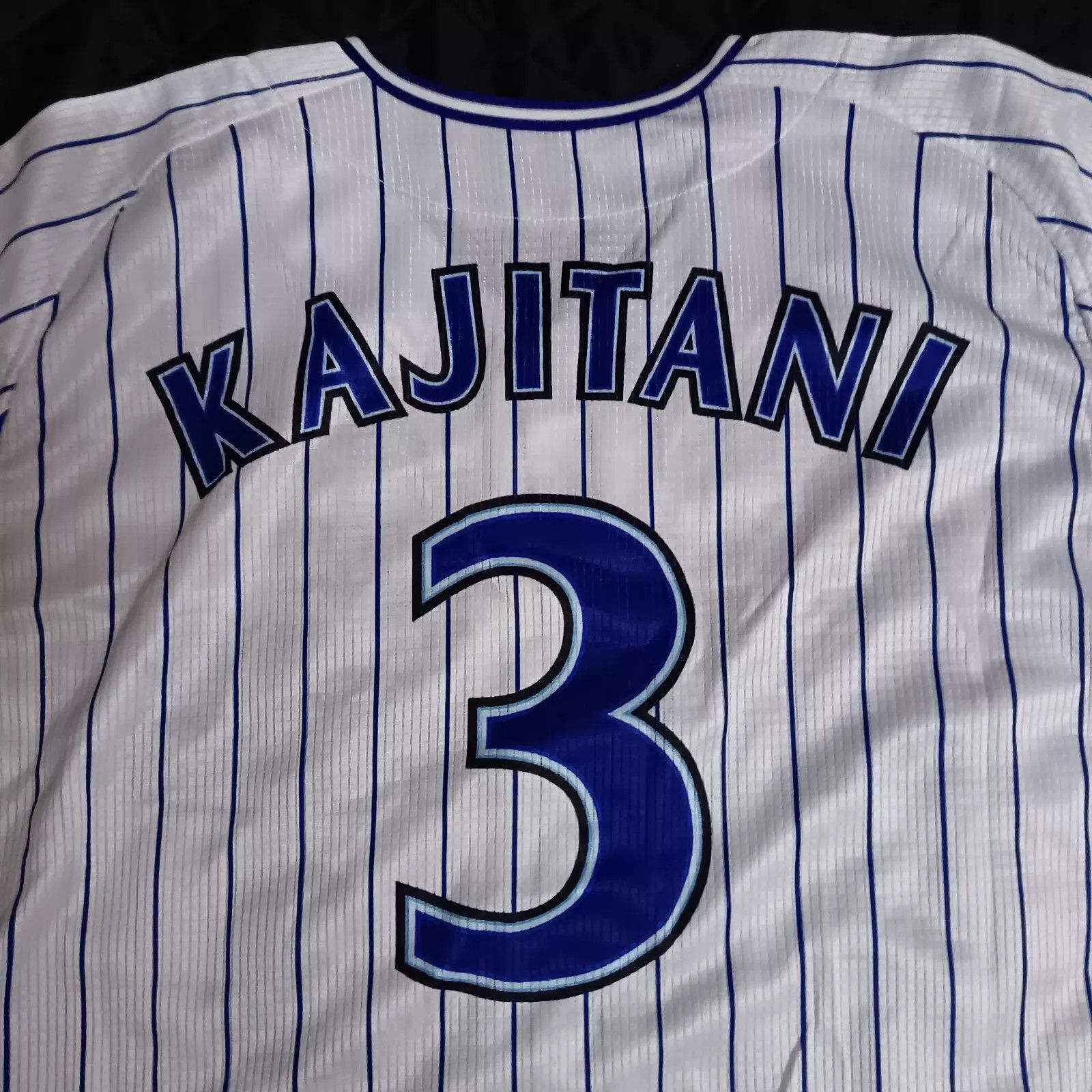Japanese Brand Yokohama DeNA Baystars Takayuki Kajitani NPB Baseball Jersey Size US M / EU 48-50 / 2 - 7 Thumbnail