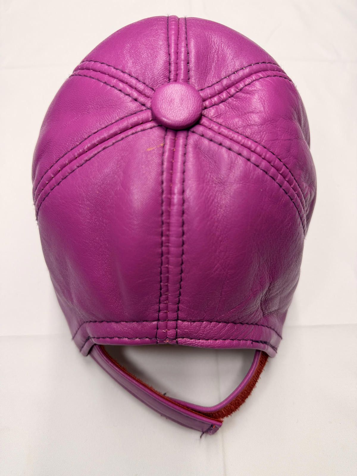 Other NEW Pink Leather Baseball Cap - Premium Hat #009 Size ONE SIZE - 4 Thumbnail