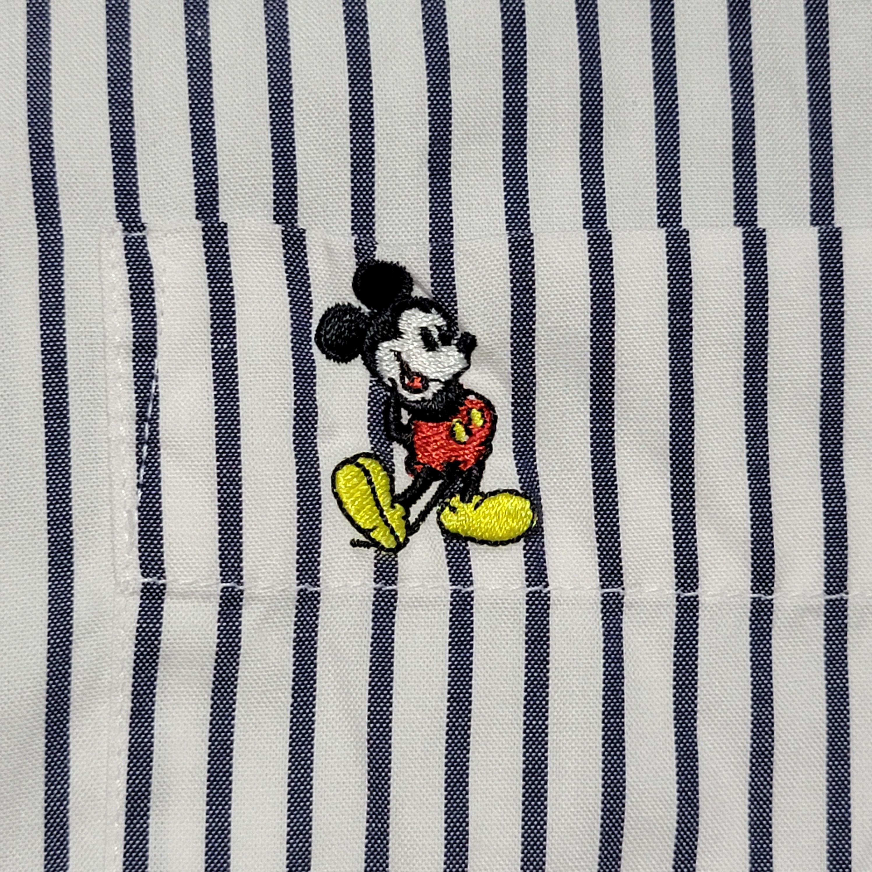 Disney The Disney Catalog Pinpoint Oxford Full Button LS Size US XXL / EU 58 / 5 - 3 Thumbnail