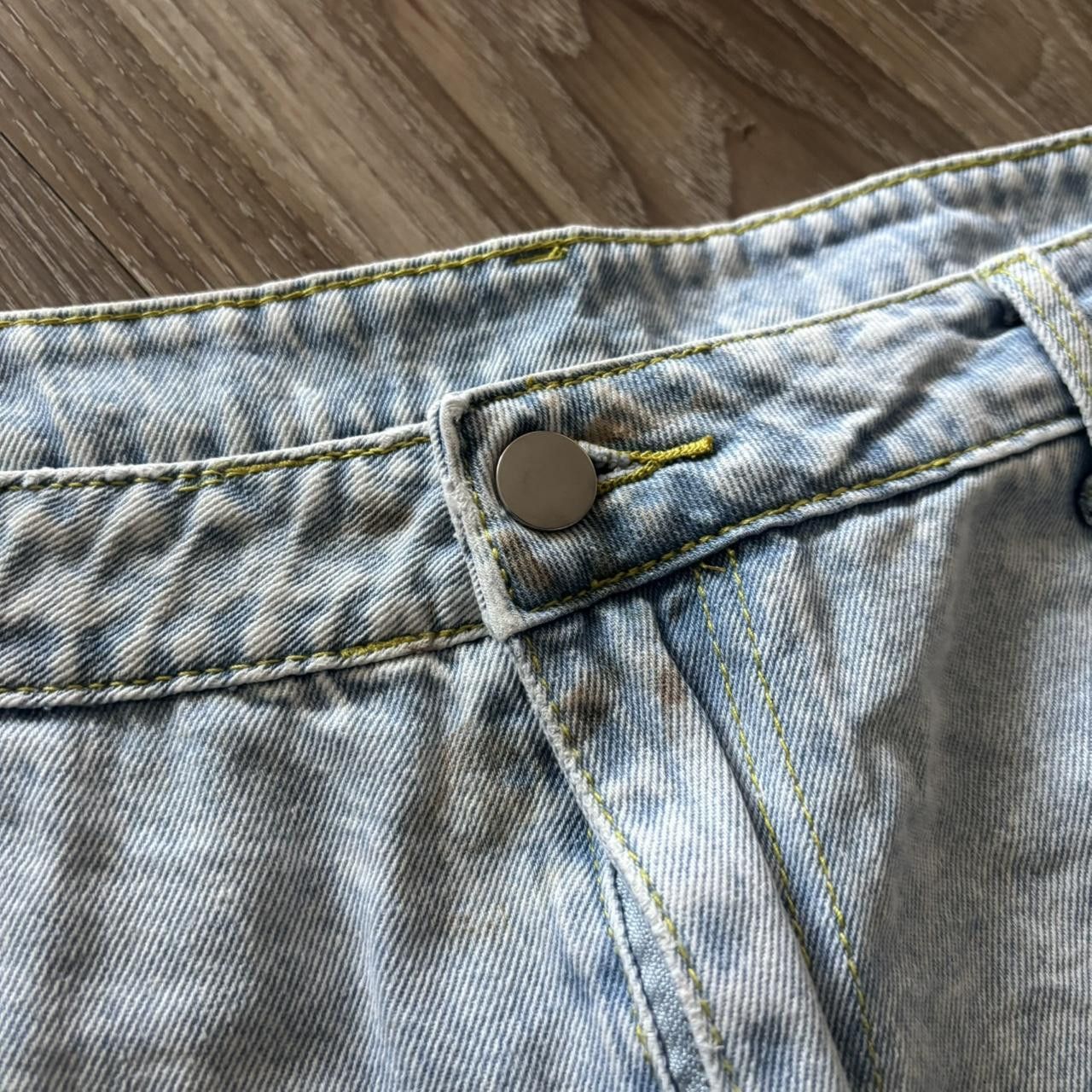 Vintage Crazy Vintage Y2K/2000s Baggy Light Wash Streetwear Skater Denim Jeans! 36x32 Size US 36 / EU 52 - 7 Thumbnail