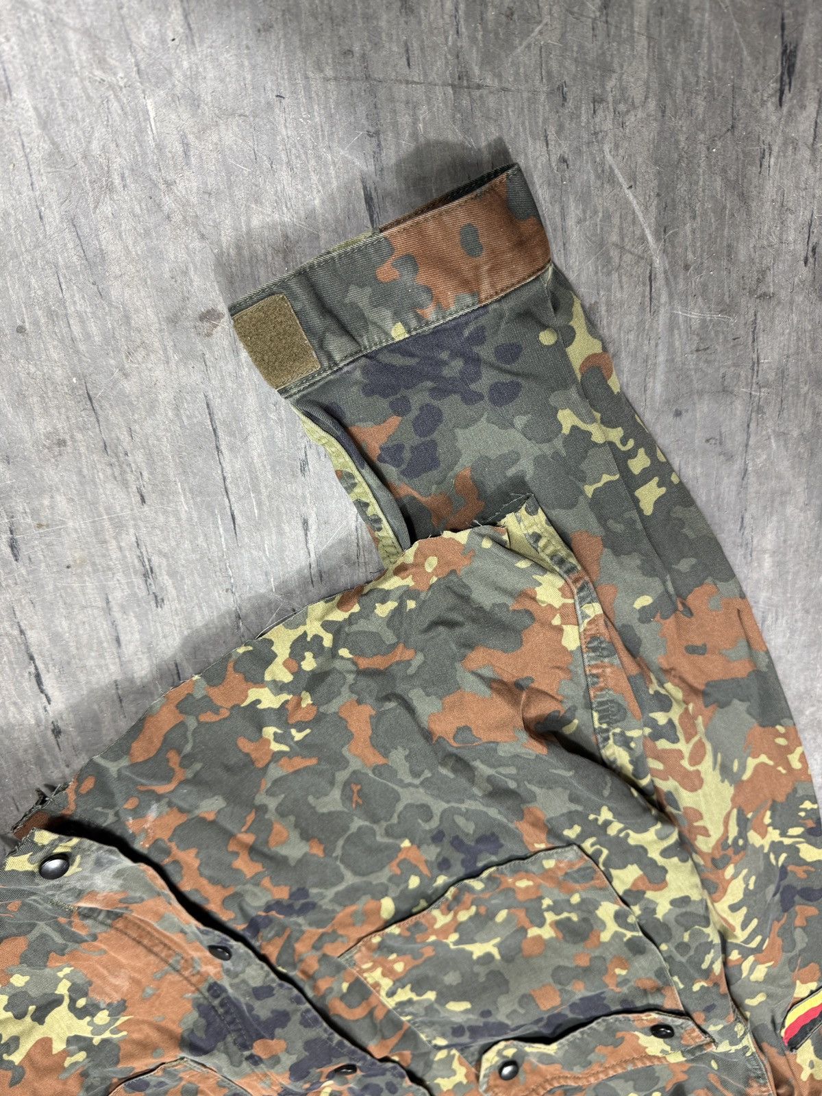 Japanese Brand ᶠᵃⁿᶜʸᵍᵘʸBOXY Army Shirt Vintage Cropped Button Up 90s 80 Size US M / EU 48-50 / 2 - 2 Thumbnail