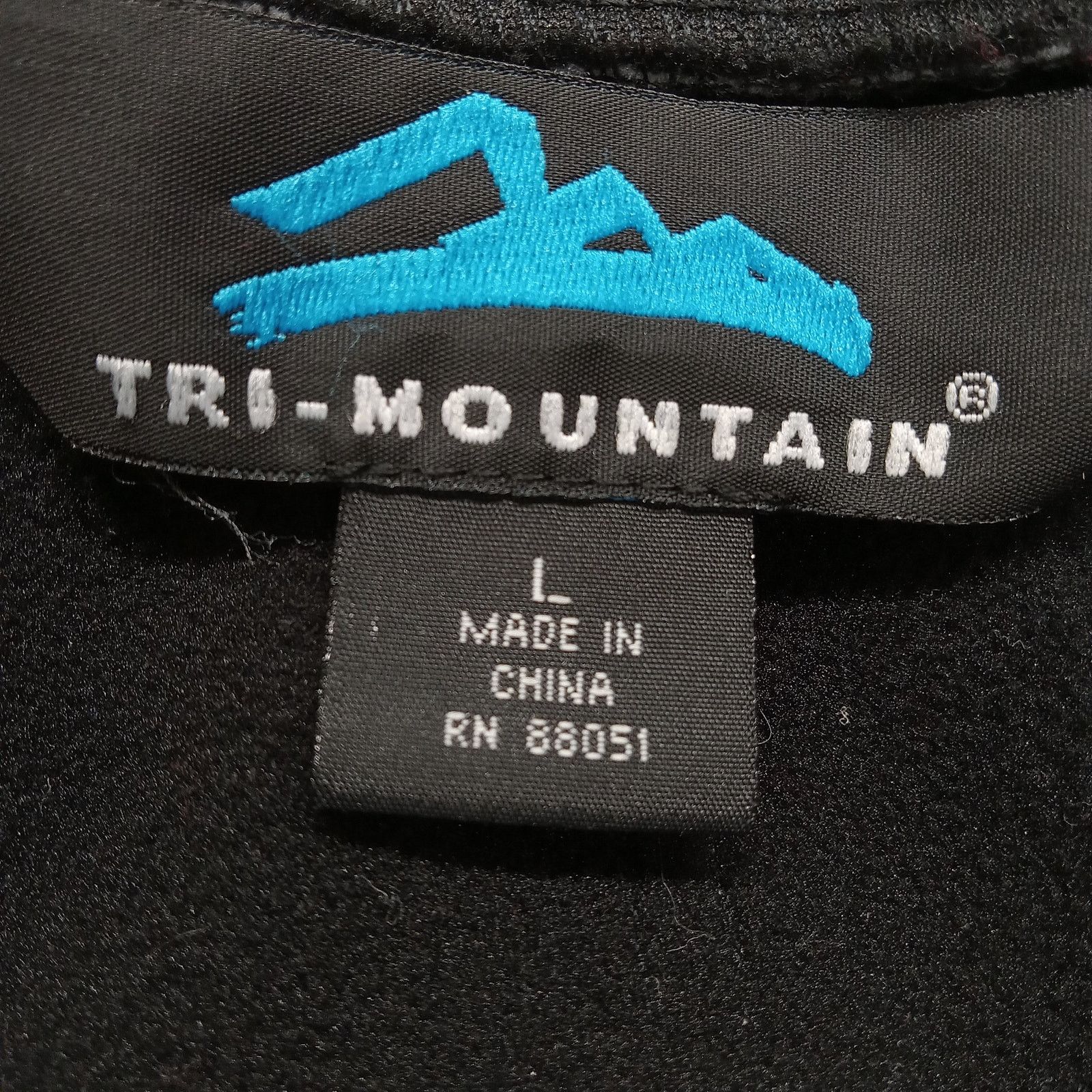 & Other Stories Tri-Mountain Jacket L Men's MPG 7 Club Long Sleeve Black Size US L / EU 52-54 / 3 - 4 Thumbnail