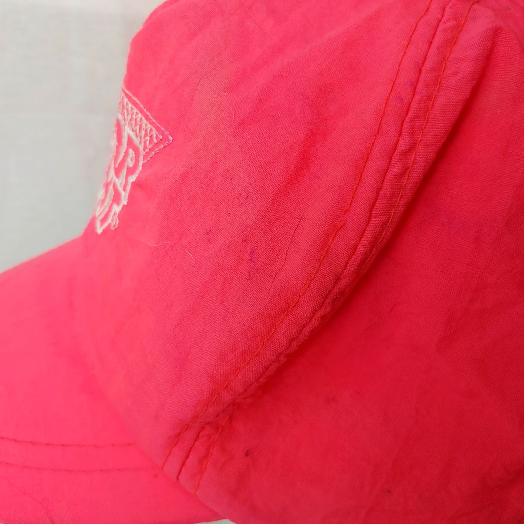 Pinko VINTAGE Cedar Point Pink Neon Nylon Cap Embroidered Retro Snap Back Men Adjustable Pink Size ONE SIZE - 6 Thumbnail