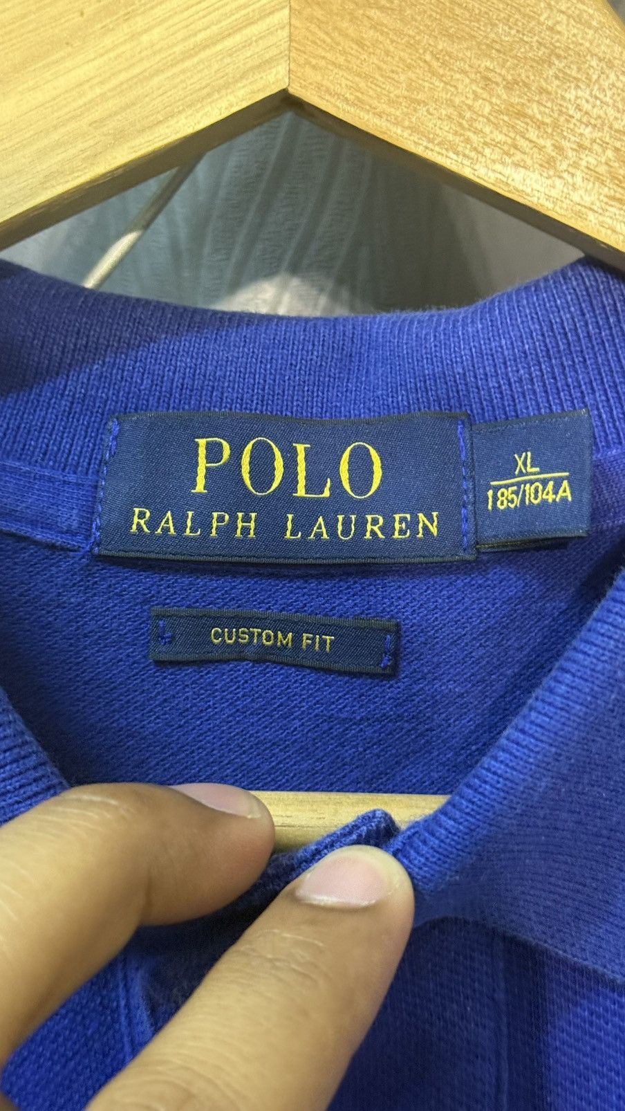 Polo Ralph Lauren VINTAGE POLO RALPH LAUREN SPAIN BIG PONY CUSTOM FIT Size US XL / EU 56 / 4 - 8 Thumbnail