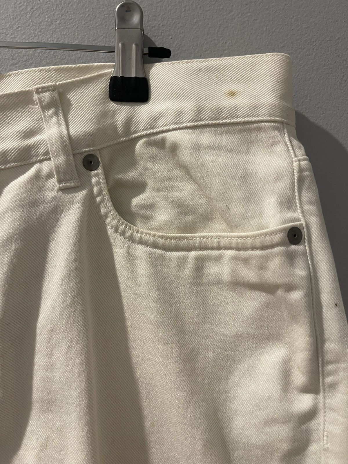 Maison Margiela Maison Margiela White jeans Size US 33 - 8 Thumbnail