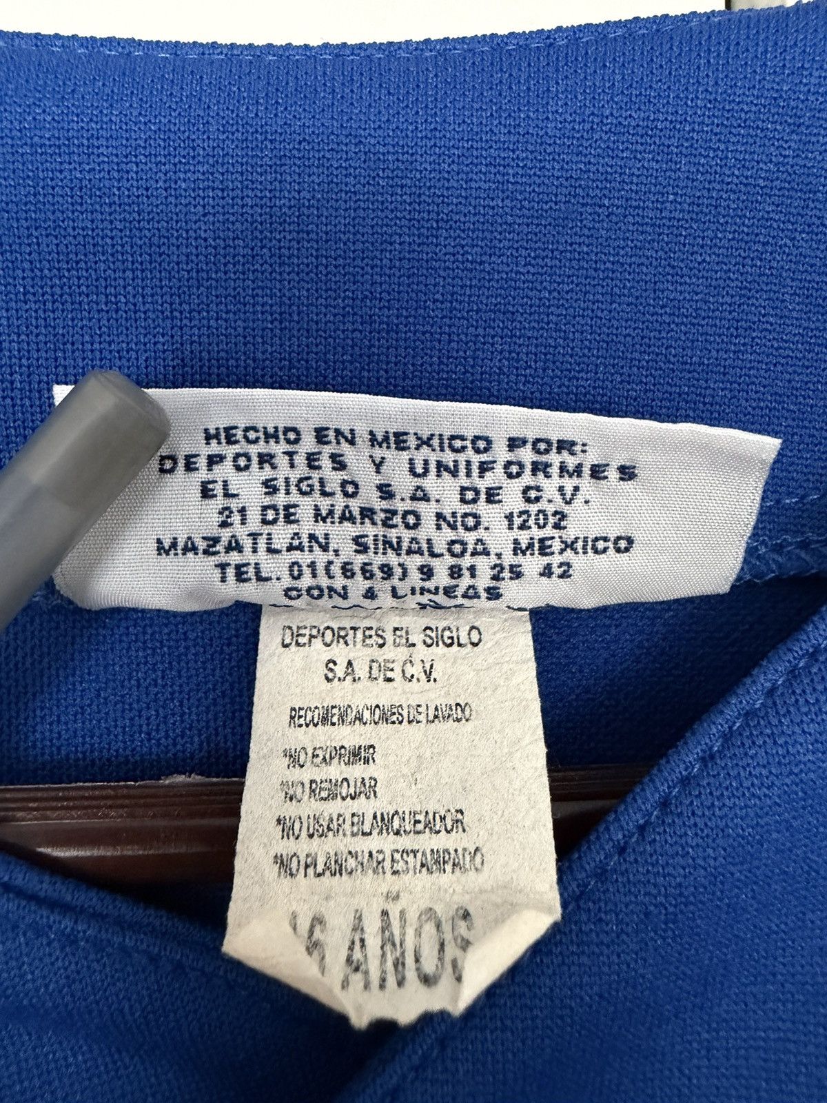 Vintage YAQUIS DE OBREGON BASEBALL JERSEY BLUE ELSIGLO MEXICAN LMP Size US S / EU 44-46 / 1 - 8 Thumbnail