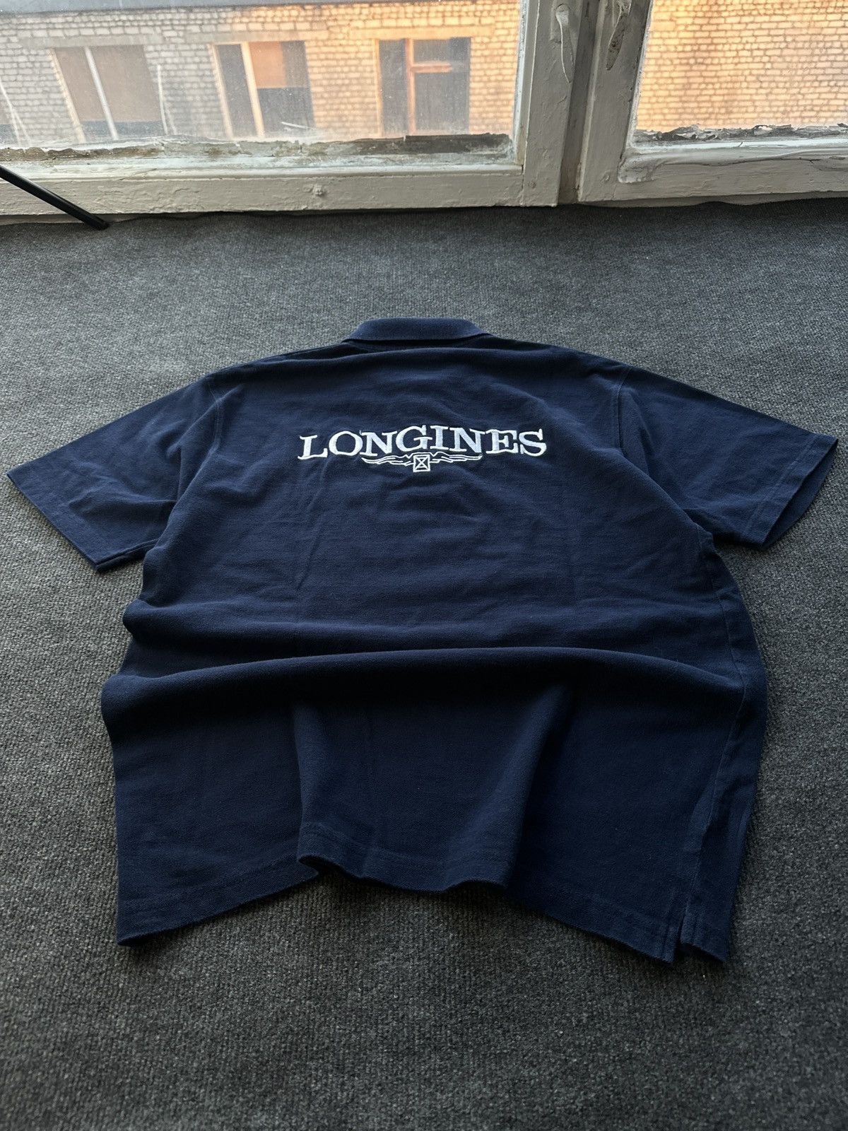 Longines LONGINES 🚨 LUXURY WATCH MEN TEE BLUE POLO BIG LOGO Size US XL / EU 56 / 4 - 1 Thumbnail