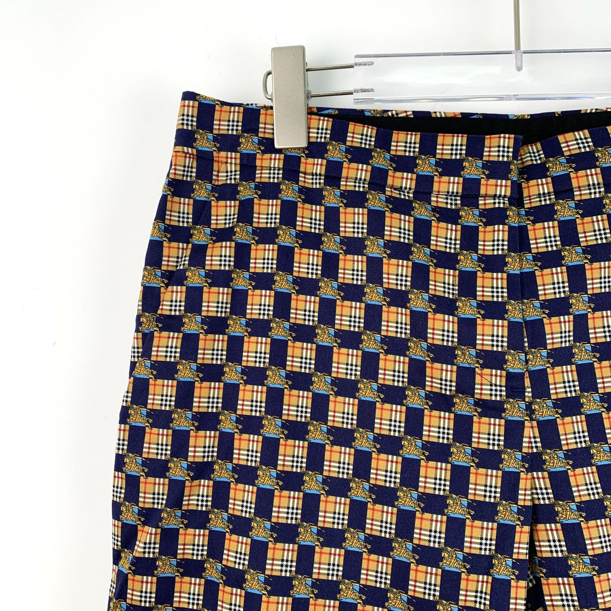 Burberry Burberry Womens Checkered Cotton Trousers UK 10 US 8 IT 42 B Size 30" / US 8 / IT 44 - 5 Thumbnail
