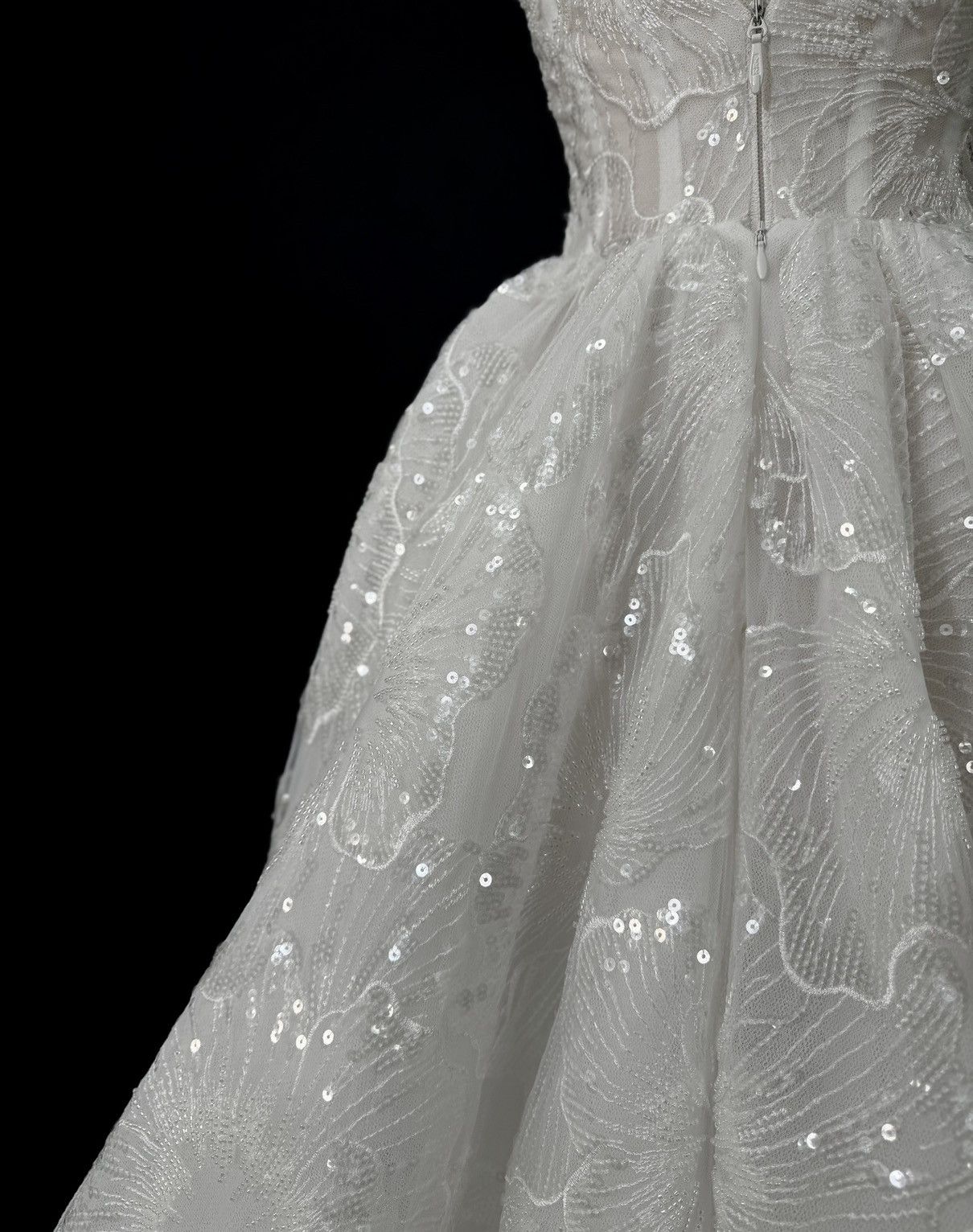 Other Preloved US 2 Anna Augusta Sweetheart Lace Bridal Gown Size XS / US 0-2 / IT 36-38 - 5 Thumbnail