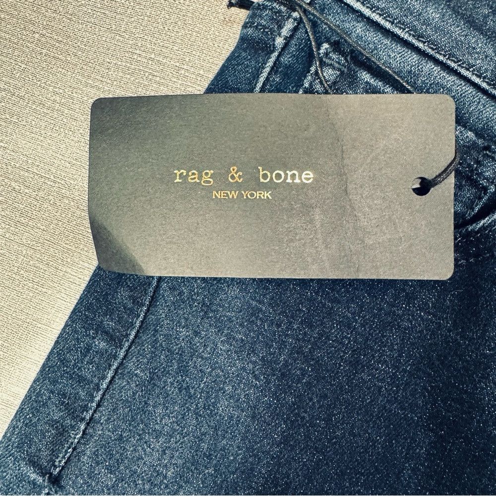 Rag & Bone NWT New $228 Rag & Bone Tina High Waist Skinny Jeans In Dar Size 24" / US 00 / IT 34 - 5 Thumbnail