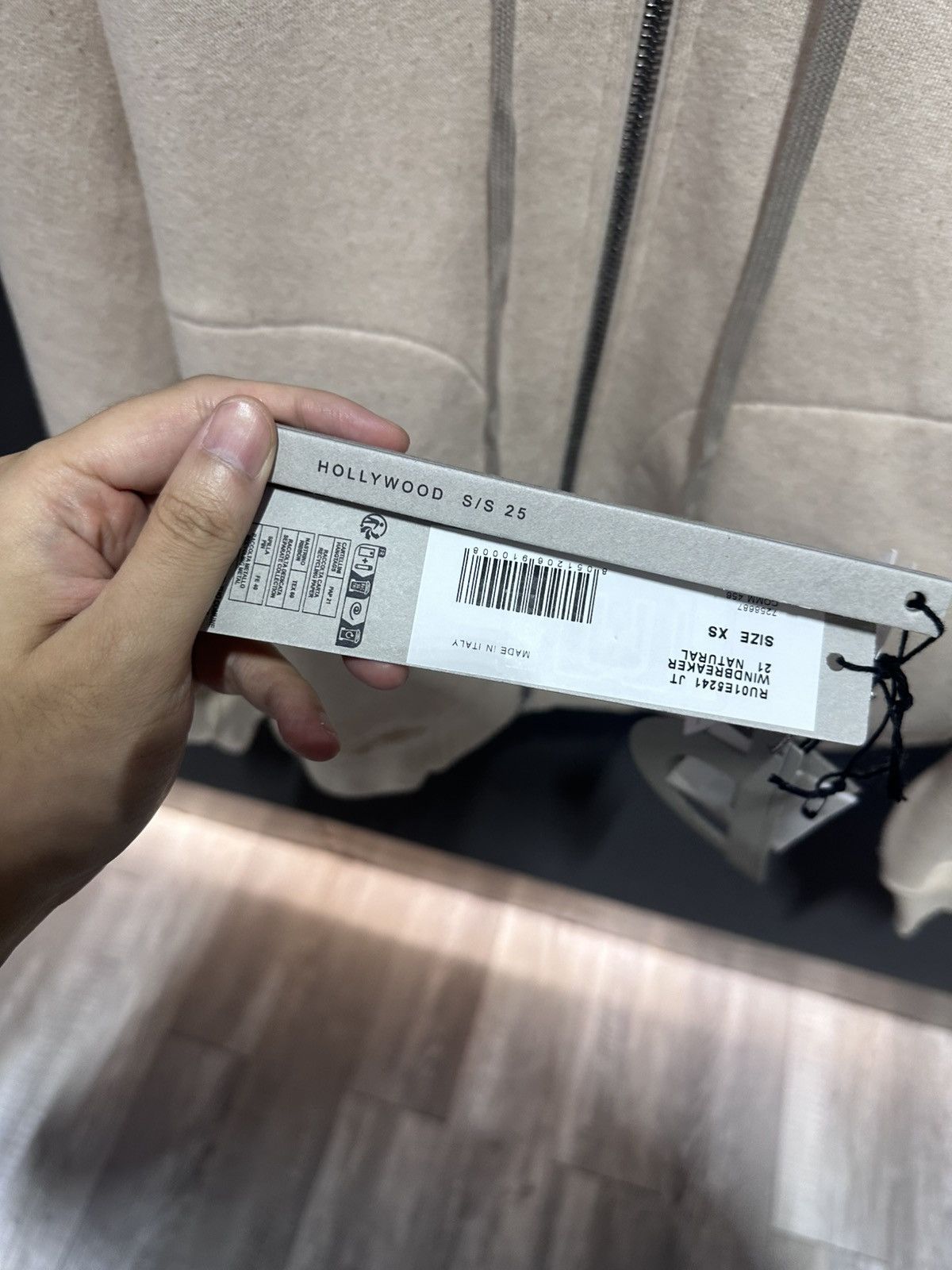 Rick Owens Rick Owens Wind breaker Size US XS / EU 42 / 0 - 3 Thumbnail