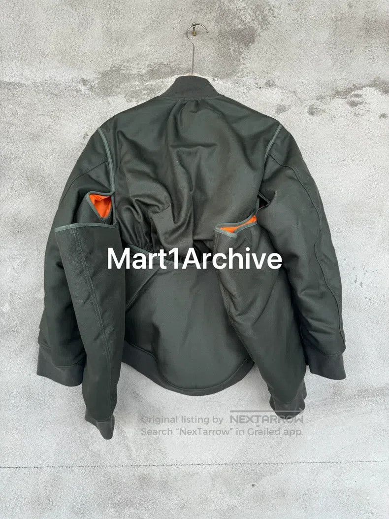 Helmut Lang HELMUT LANG Four Sleeve Bomber Jacket Size US XS / EU 42 / 0 - 2 Thumbnail