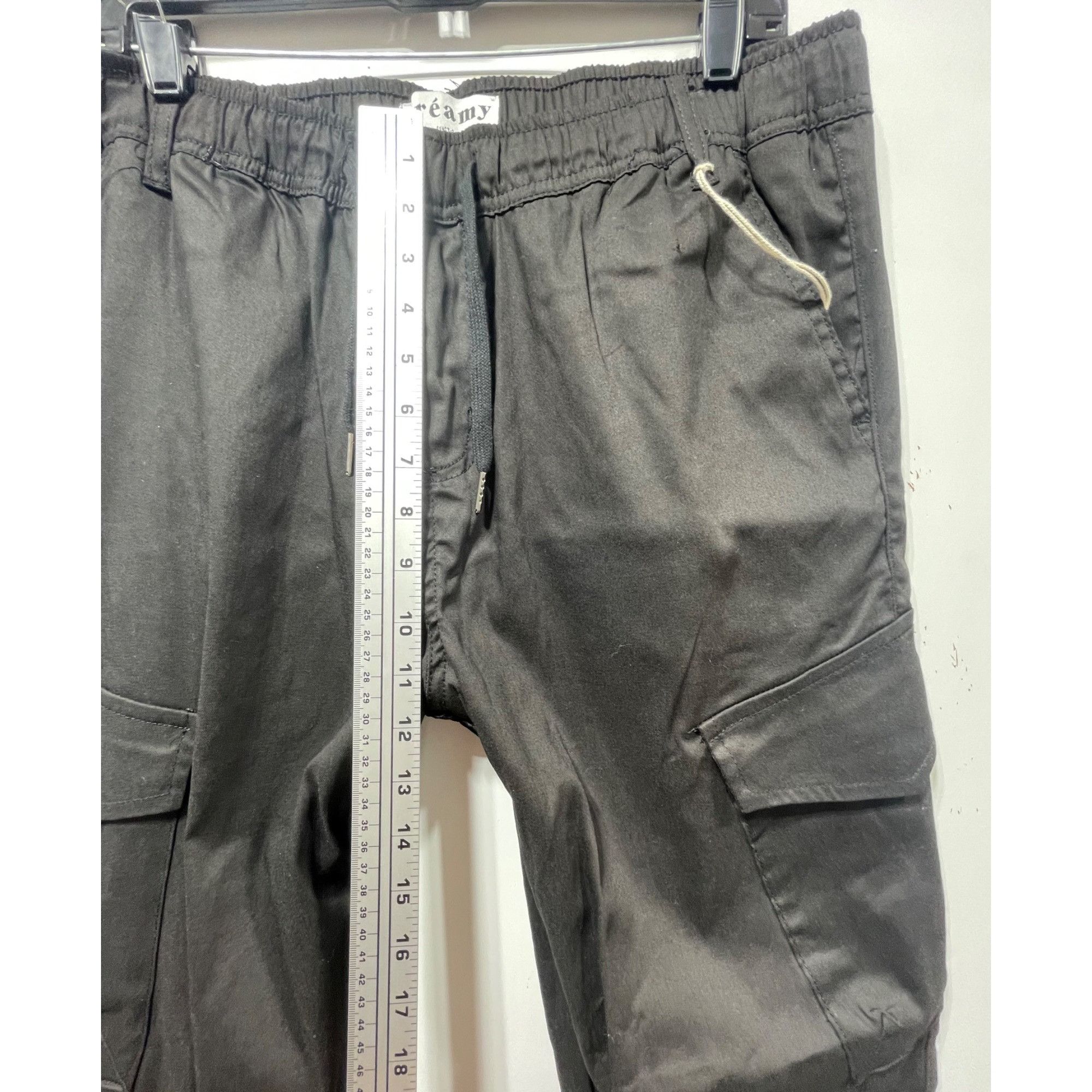 Other Kreamy - Women's Cozy Cargo Jogger Pants With Multi Pockets Size 34" / US 12 / IT 48 - 5 Thumbnail