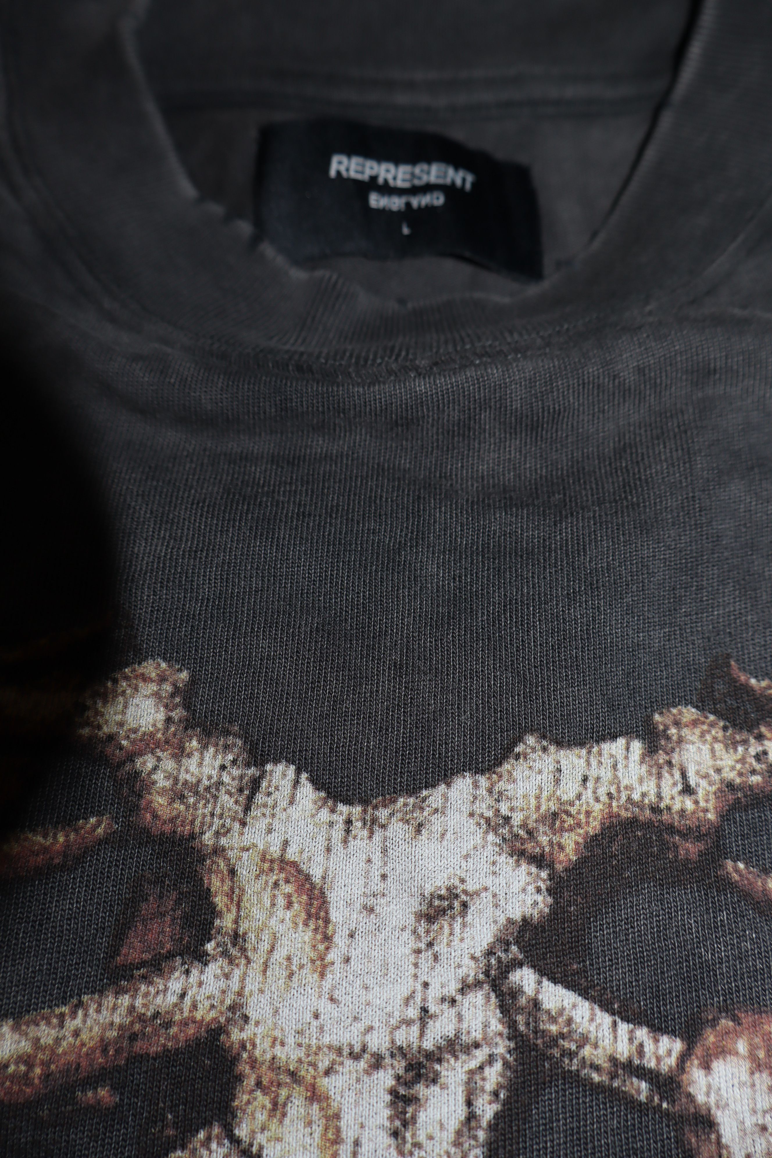 Represent Clo. Bones vintage print t-shirt Size US L / EU 52-54 / 3 - 2 Thumbnail