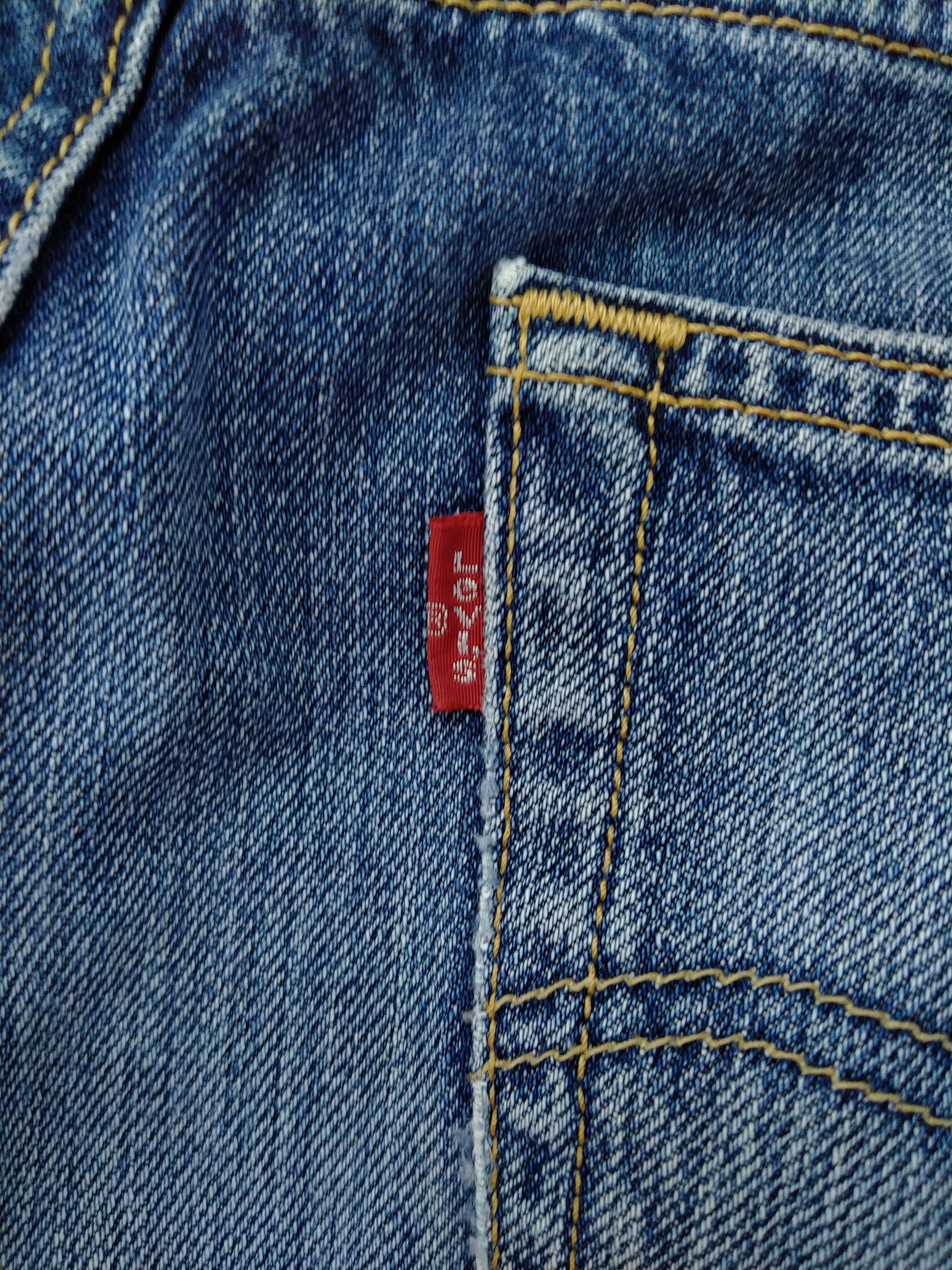 Japanese Brand Vintage Levi's 501 Distressed Denim 33x31.5 -JN135 Size US 33 - 16 Thumbnail