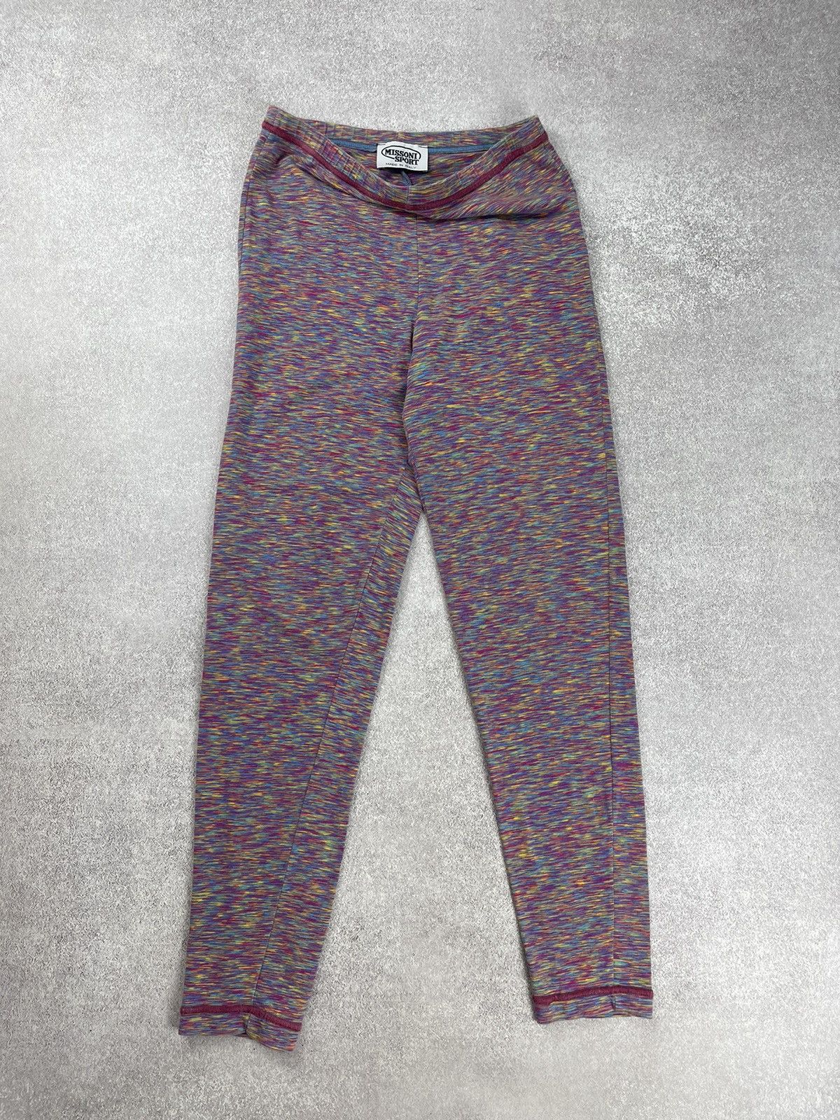 Missoni Missoni Sport Cotton Leggings Multicolor Size M Size 28" / US 6 / IT 42 - 6 Thumbnail